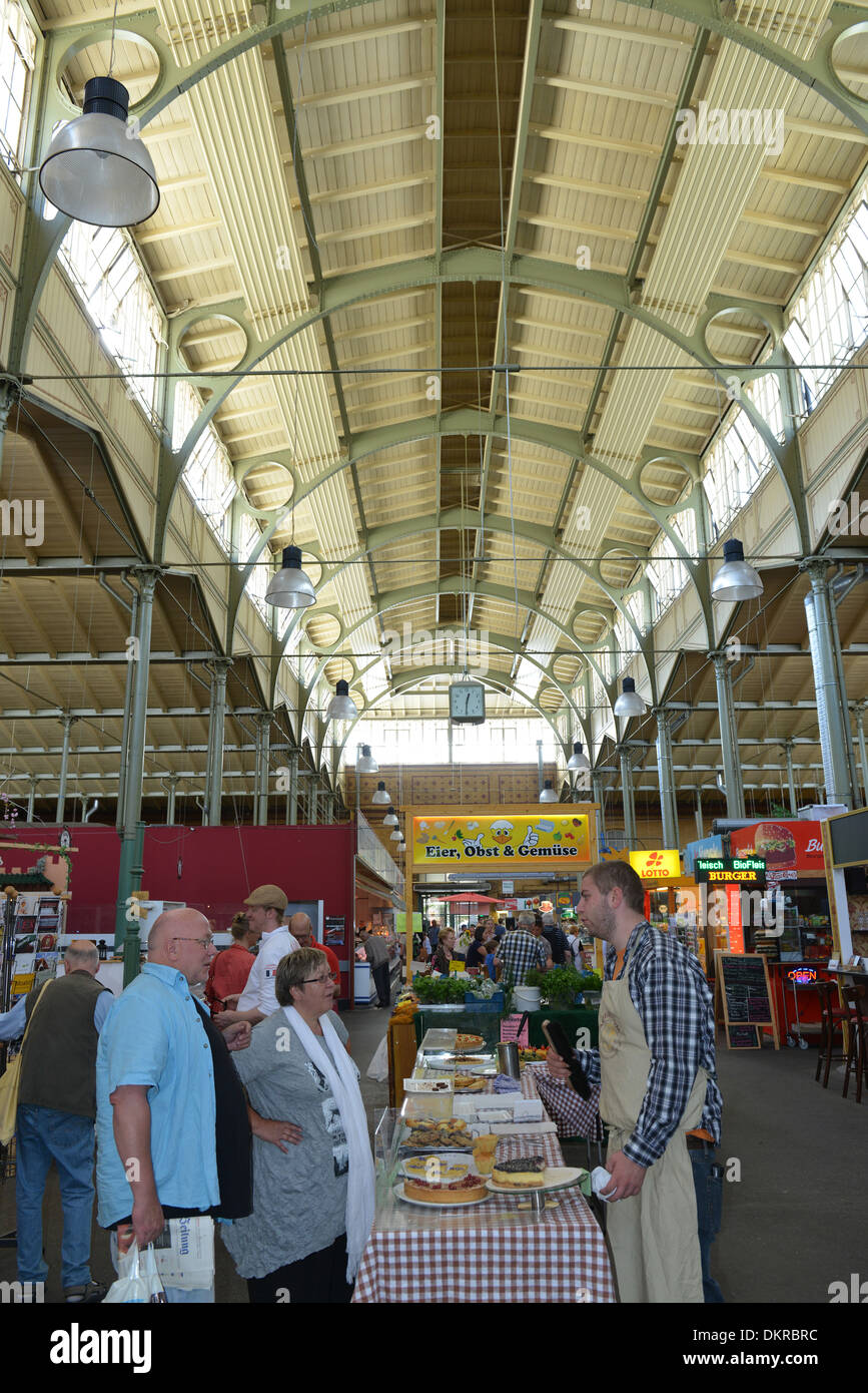 Arminiusmarkthalle Zunfthalle', 'Arminiusstrasse, Moabit, Berlin, Deutschland Banque D'Images