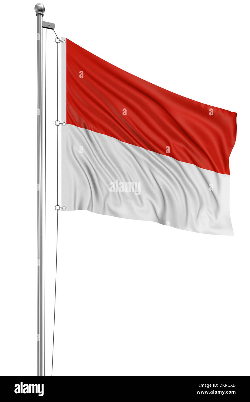 Indonesian flag Banque de photographies et d’images à haute résolution ...