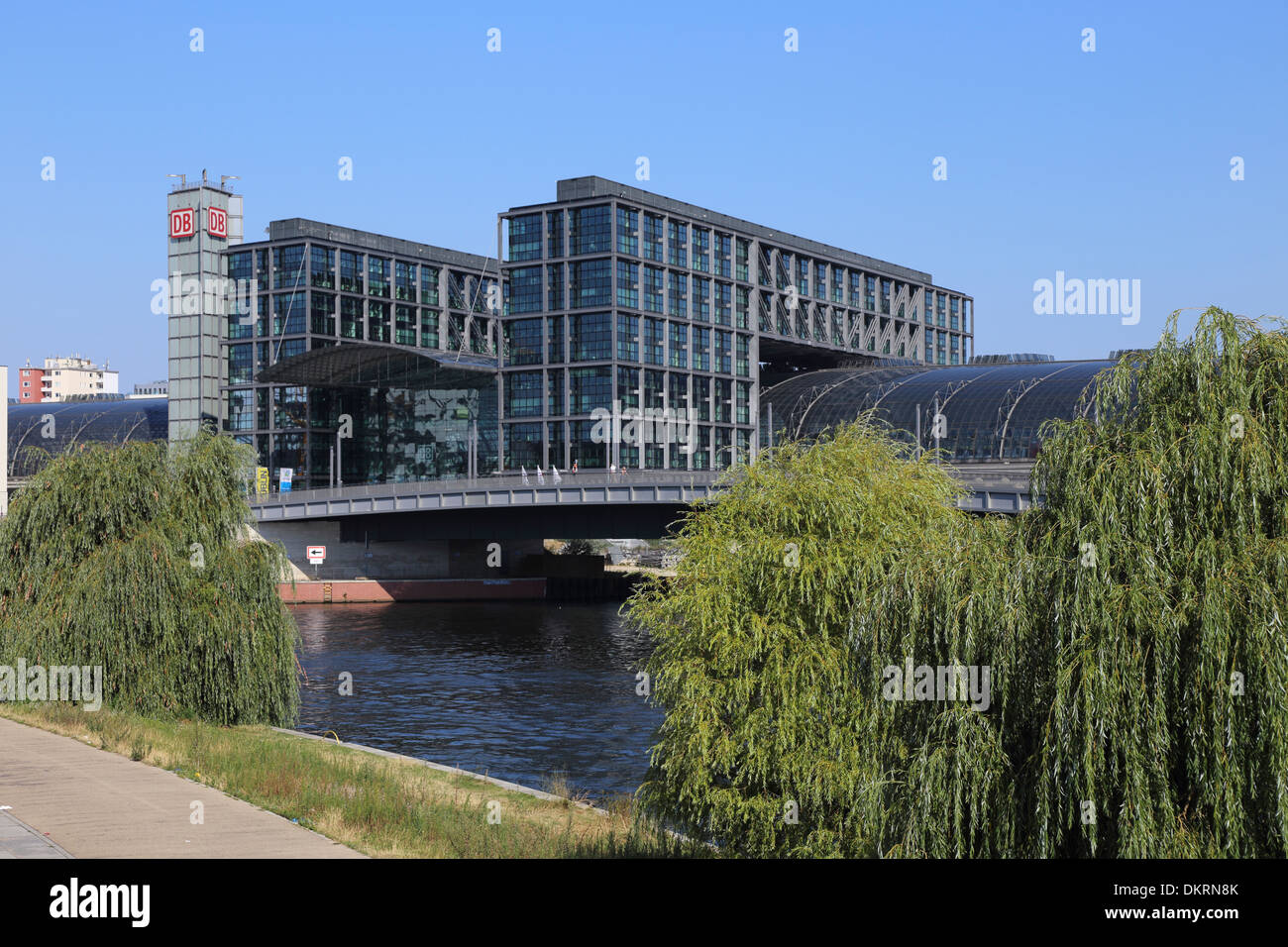 La gare centrale de Berlin Banque D'Images