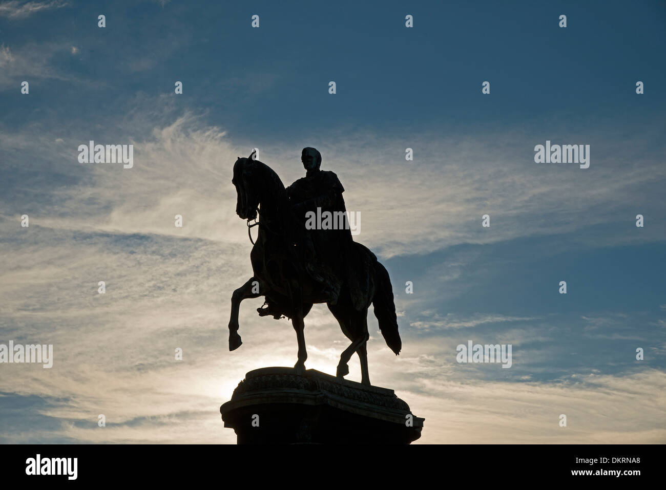 Monument, Allemagne, Dresden, Europe, free state, Johann, King, Texas, United States Banque D'Images