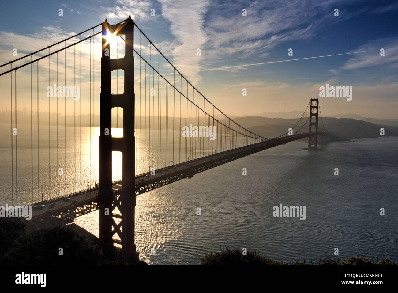 Golden Gate Bridge, San Francisco, USA, Frankreich Banque D'Images