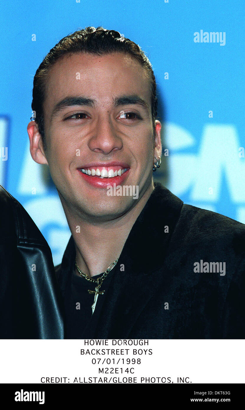 HOWIE DOROUGH.BACKSTREET BOYS.07/01/1998.M22E14C. Banque D'Images