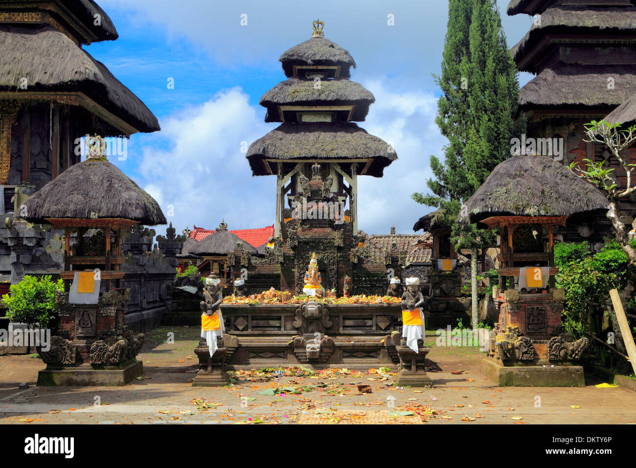 Pura Ulun Danu Batur Kintamani, temple, Bali, Indonésie Banque D'Images