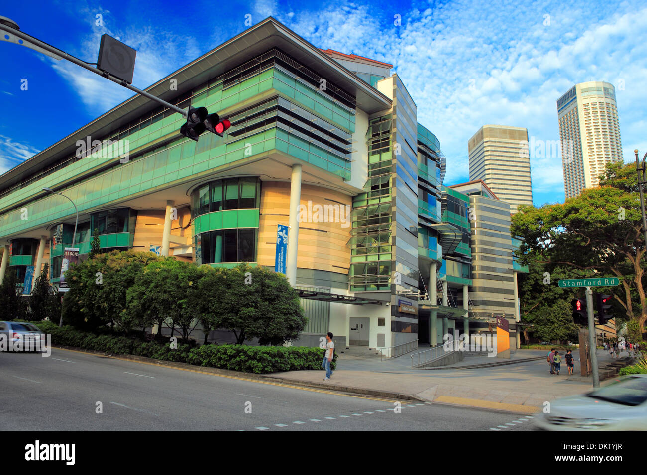 Street dans la vieille ville, Singapour Banque D'Images