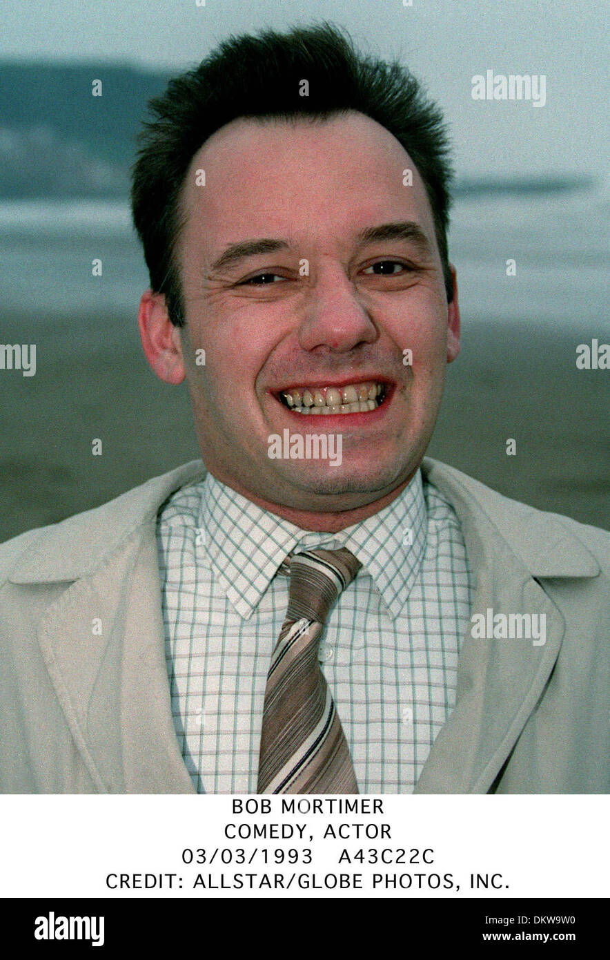 Acteur BOB MORTIMER.COMEDY,.03/03/1993.A43C22C. Banque D'Images