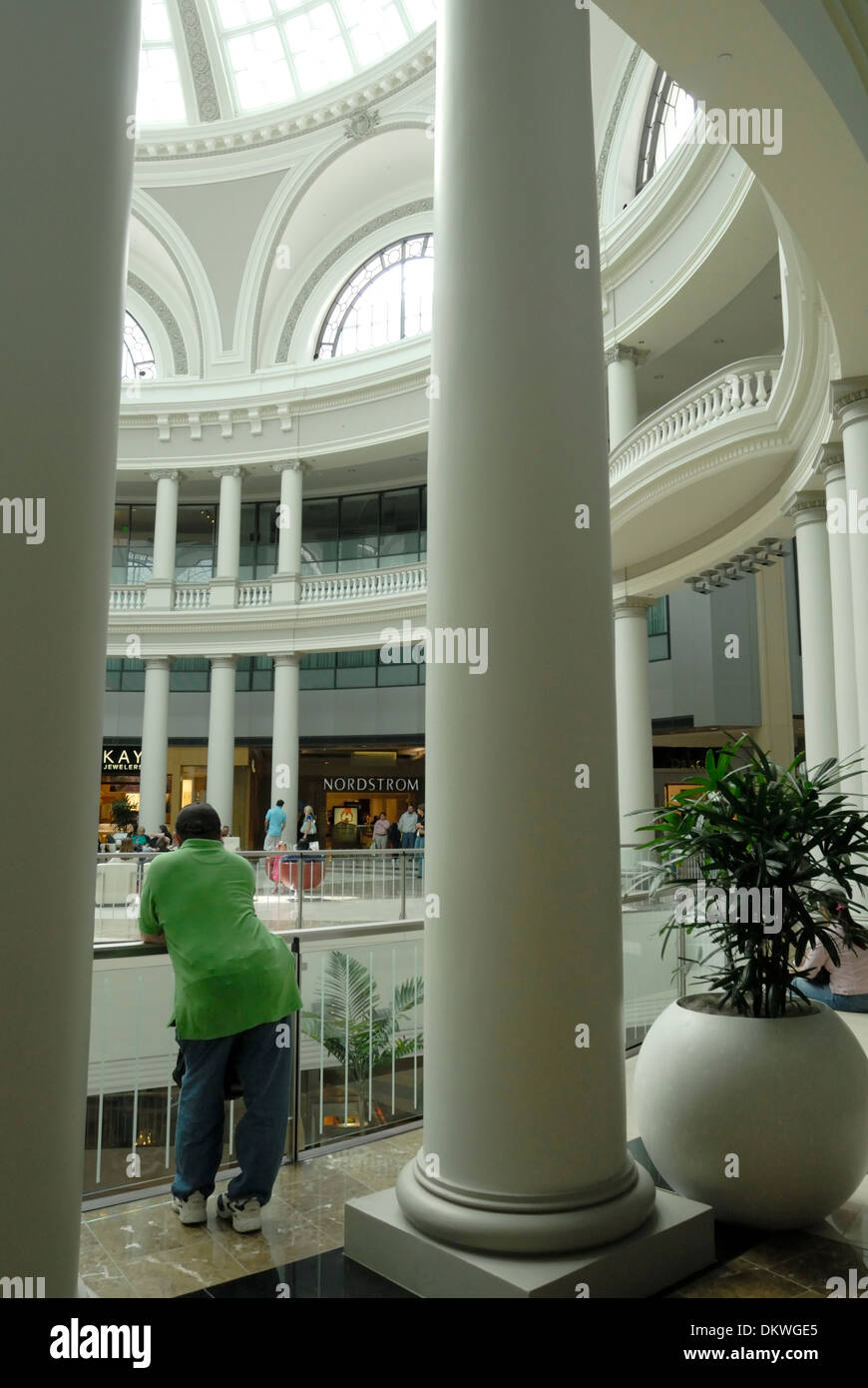 Le Westfield Shopping Mall dans le centre-ville de San Francisco, Californie Banque D'Images