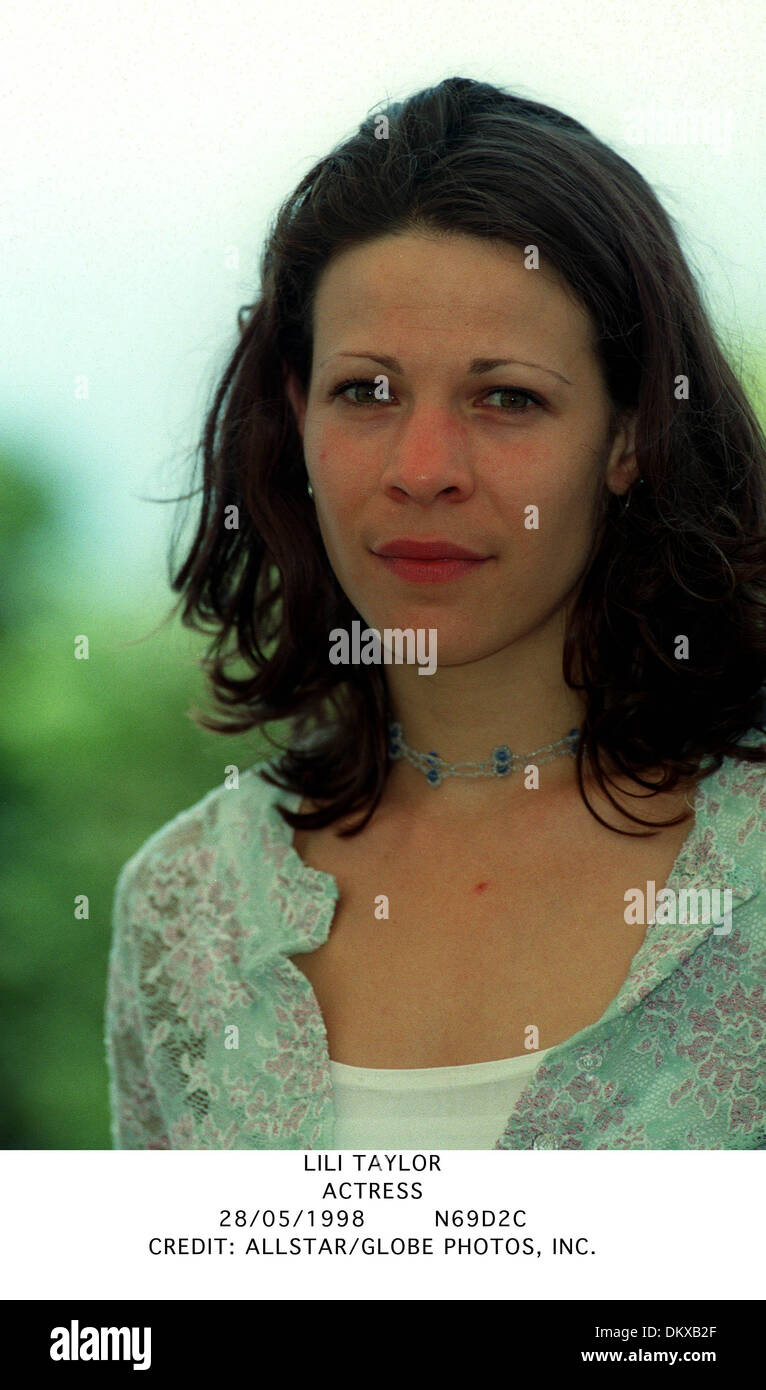 L'ACTRICE LILI TAYLOR..28/05/1998.N69D2C Photo Stock