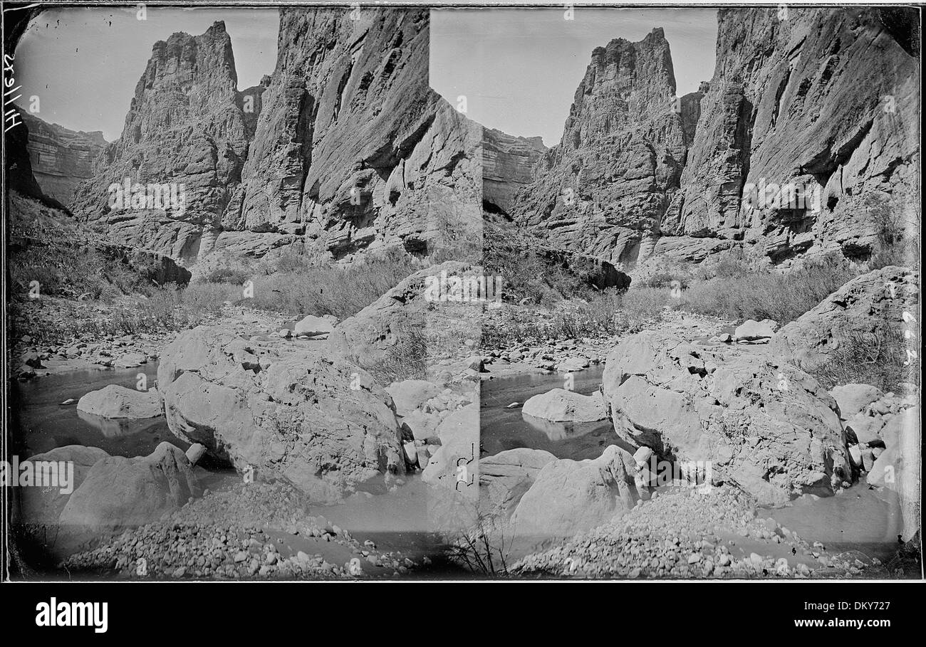 Kanab Canyon. Près de Pinnacle (du flux), le Parc National du Grand Canyon, Arizona, Coconino Comté. Nos vieux 461... 517904 Banque D'Images