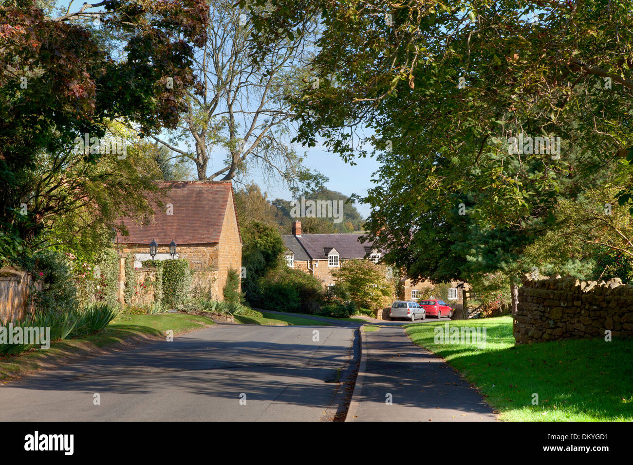 Village de Cotswold Ilmington, Warwickshire, en Angleterre. Banque D'Images