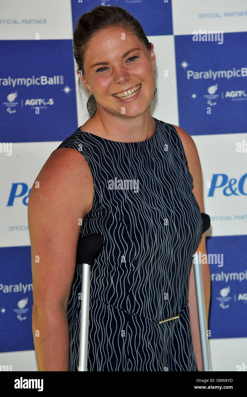 Stephanie Dixon la balle paralympiques tenue au Grosvenor House. Londres,  Angleterre - 05.09.12 Photo Stock - Alamy