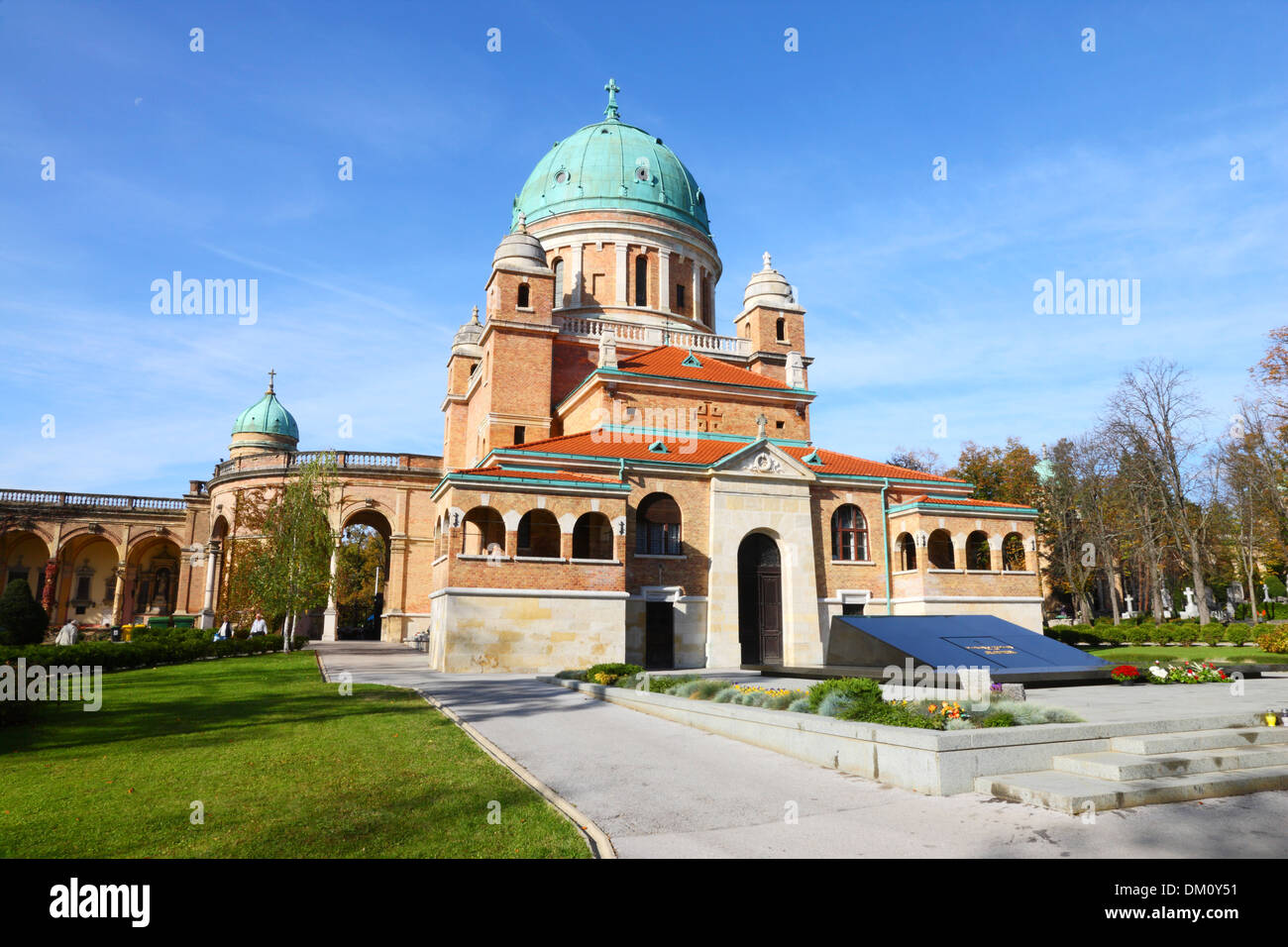 Zagreb, Mirogoj Banque D'Images