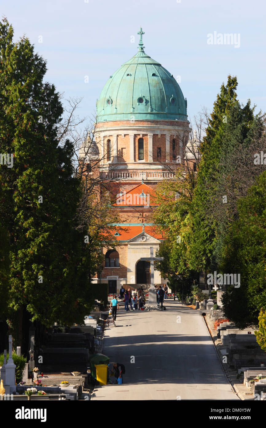 Zagreb Mirogoj cemetery Banque D'Images