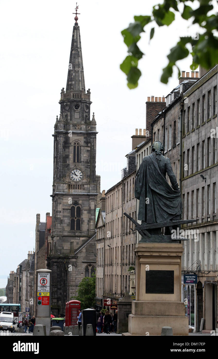 La Tron Kirk sur le Royal Mile Edinburgh Banque D'Images