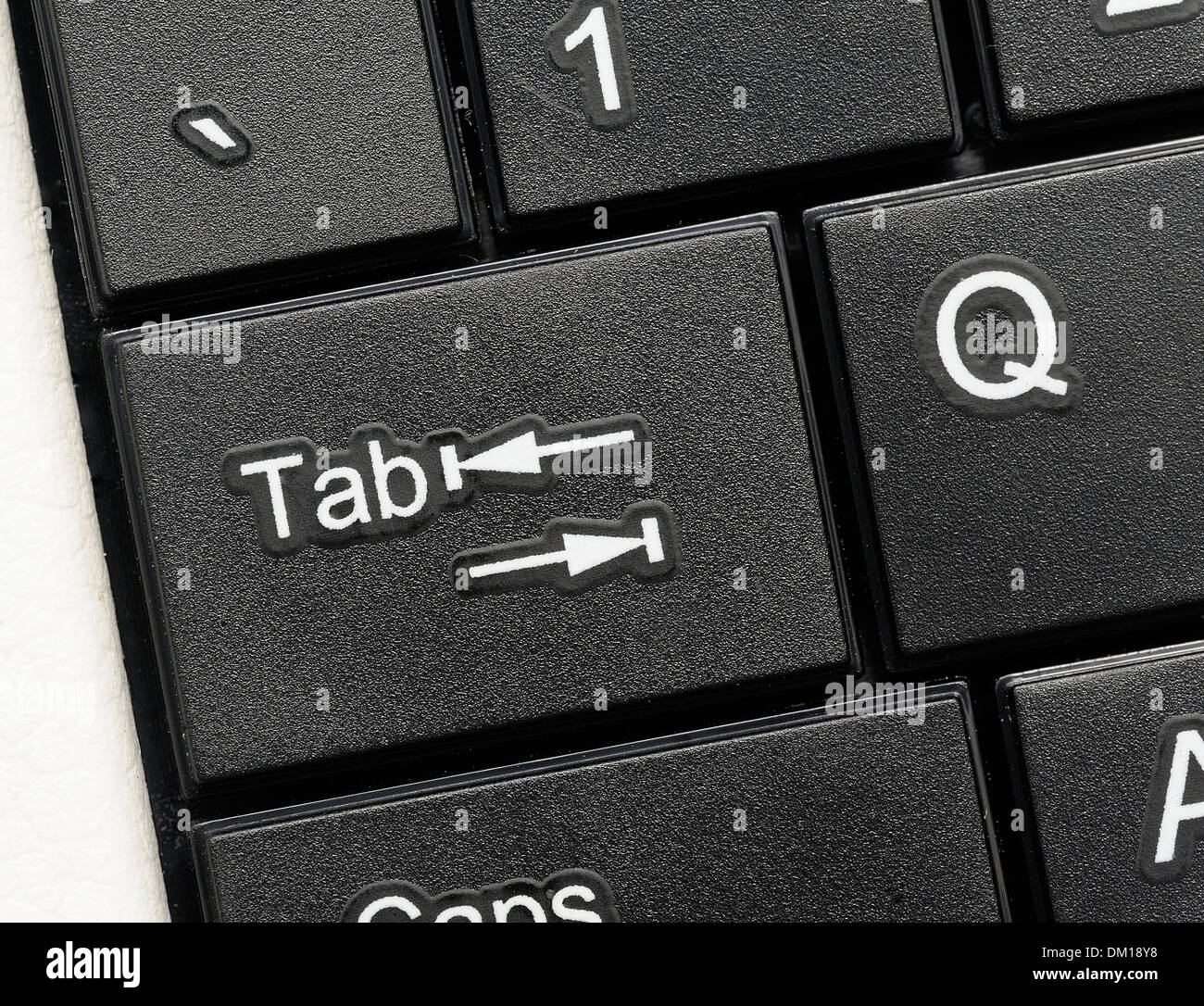 Tab key keyboard Banque de photographies et d'images à haute résolution -  Alamy