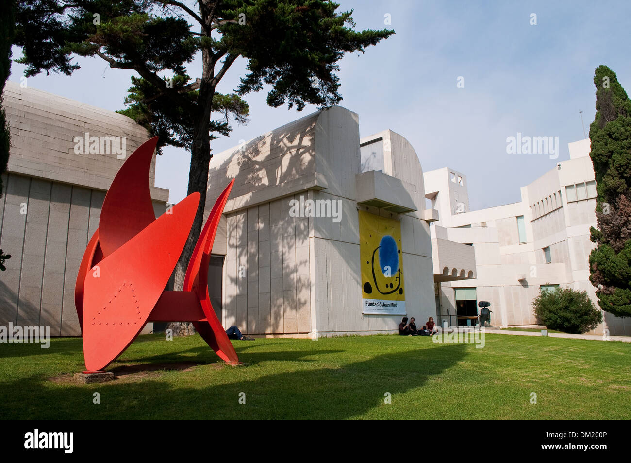 4 ailes d'Alexander Calder, Fundacio Joan Miro - Fondation Joan Miro, Barcelone, Catalogne, Espagne Banque D'Images