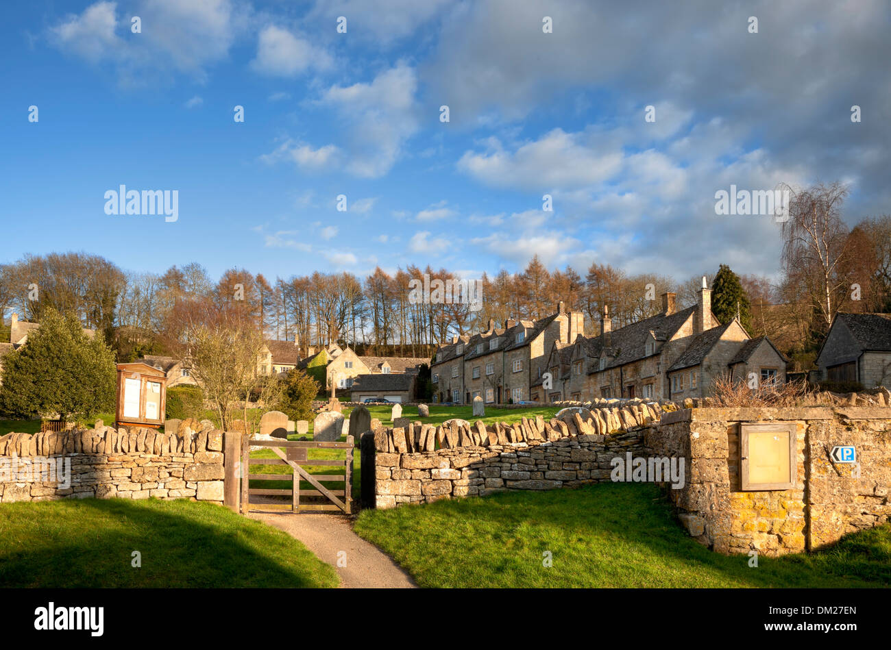 Le joli village de Cotswold Snowshill, Gloucestershire, Angleterre. Banque D'Images