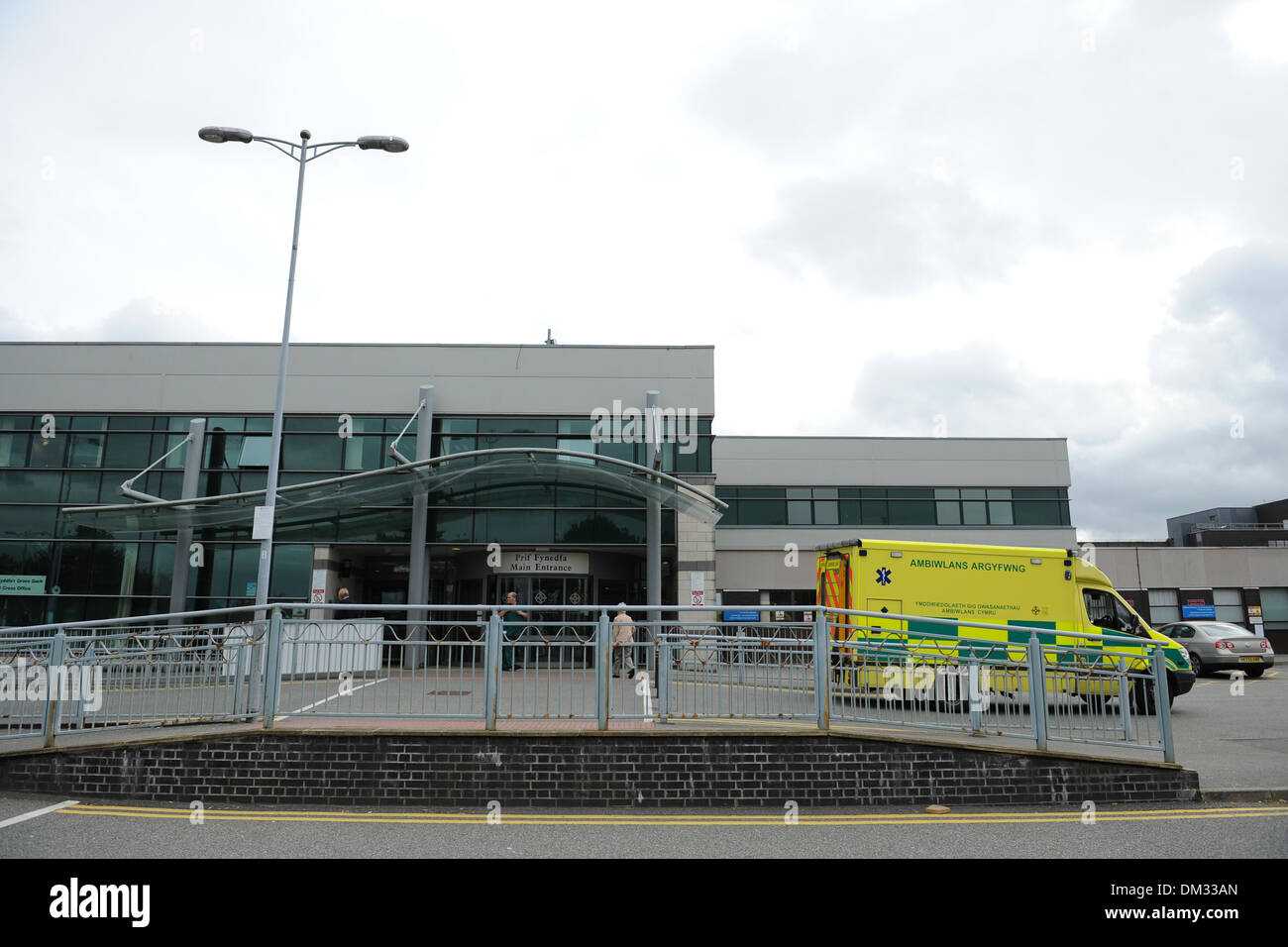 Ysbyty Gwynedd Hospital à Bangor Banque D'Images