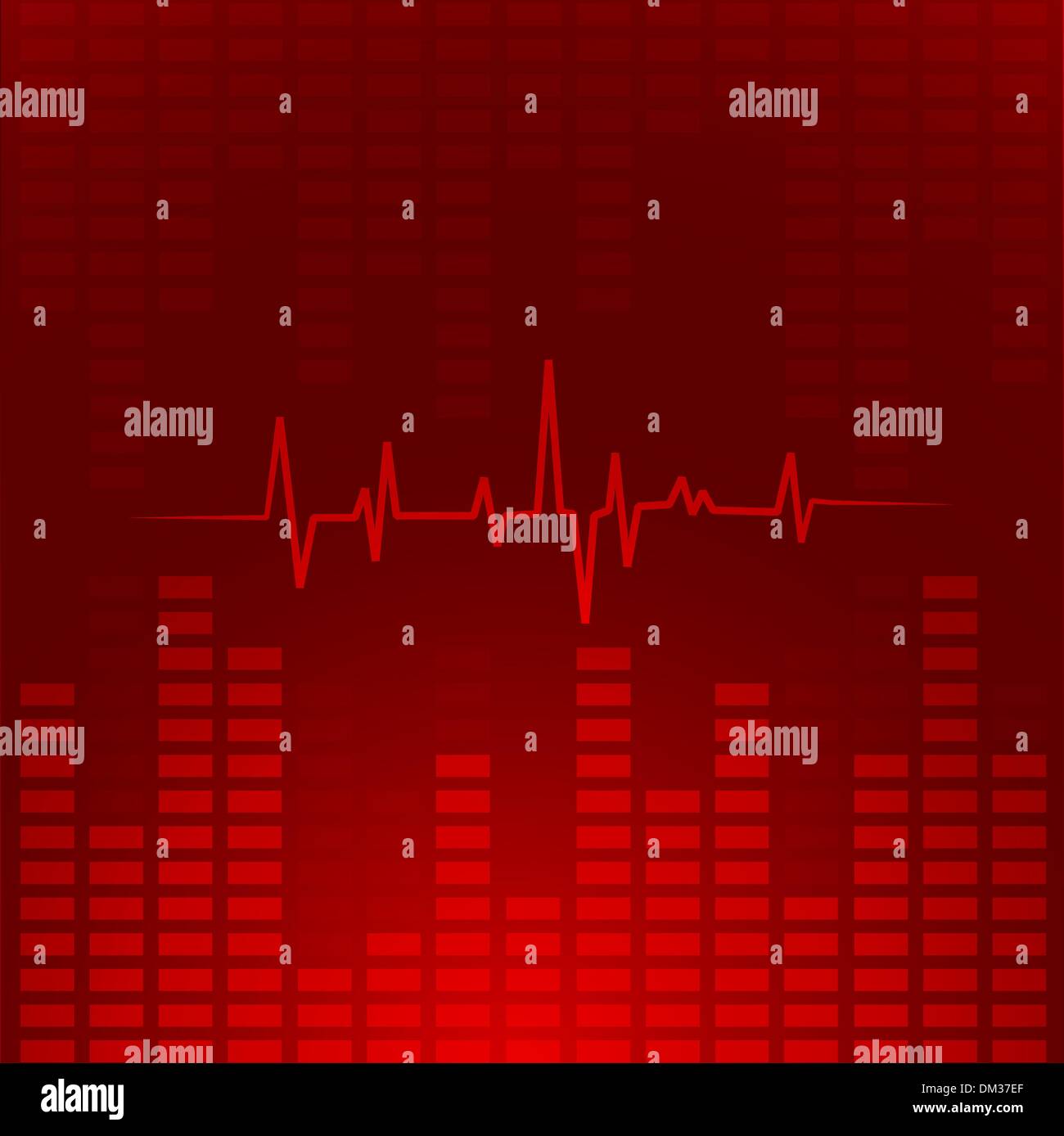 Résumé Contexte la musique. Illustration de Vecteur