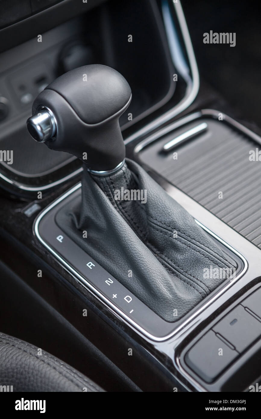 D'un sélecteur de vitesse transmission automatique location Banque D'Images