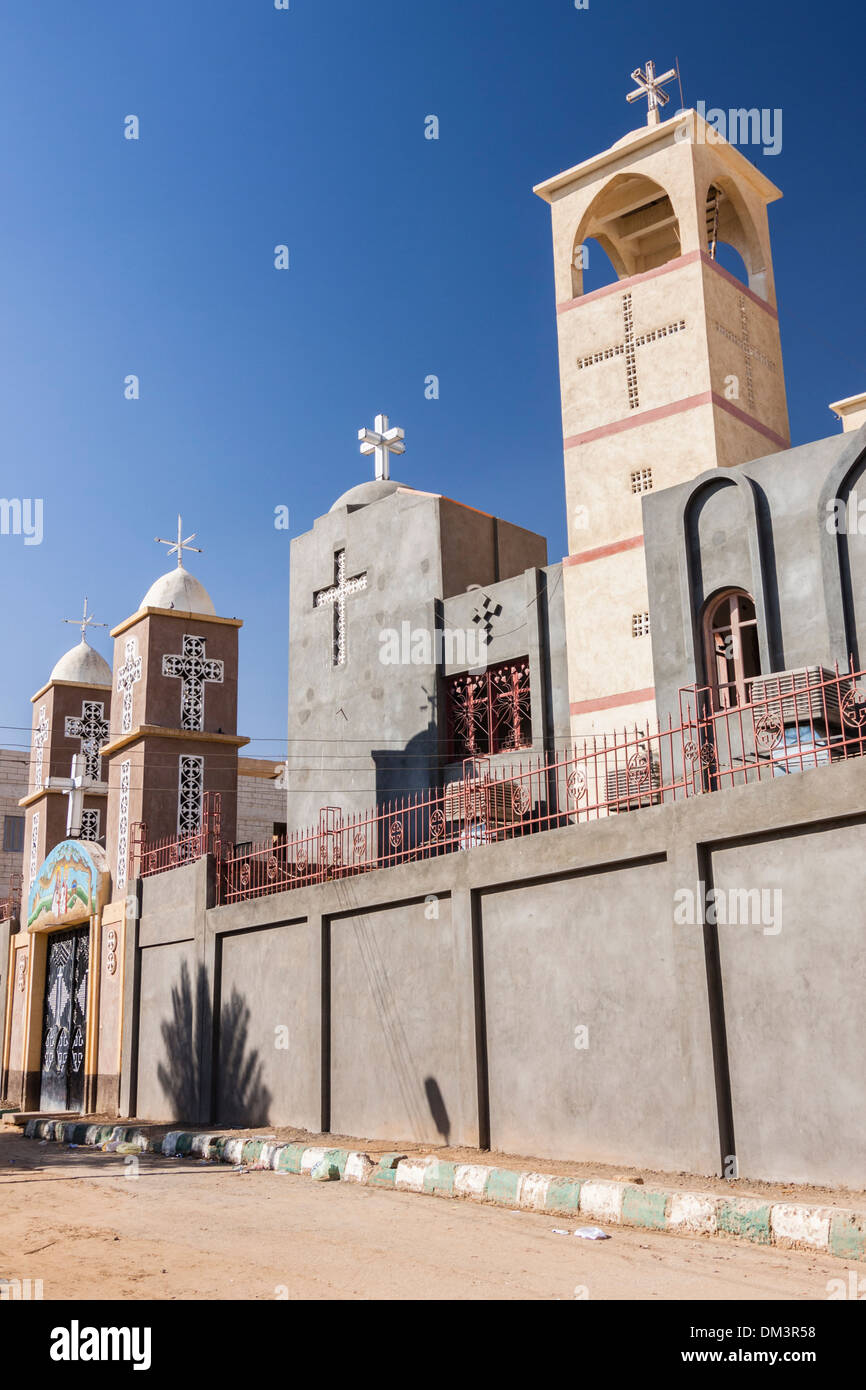 L'église Sainte Marie. El-Kharga, Nouvelle Vallée, Egypte Banque D'Images