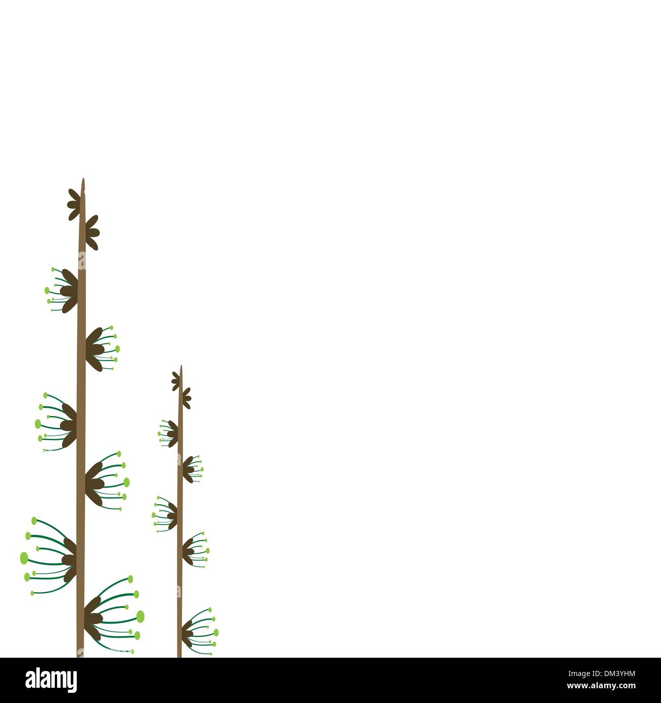 Fond d'hiver. Vector Illustration Illustration de Vecteur