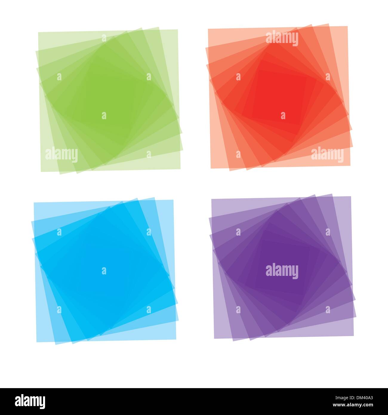 Vector cartoon style icon set Illustration de Vecteur