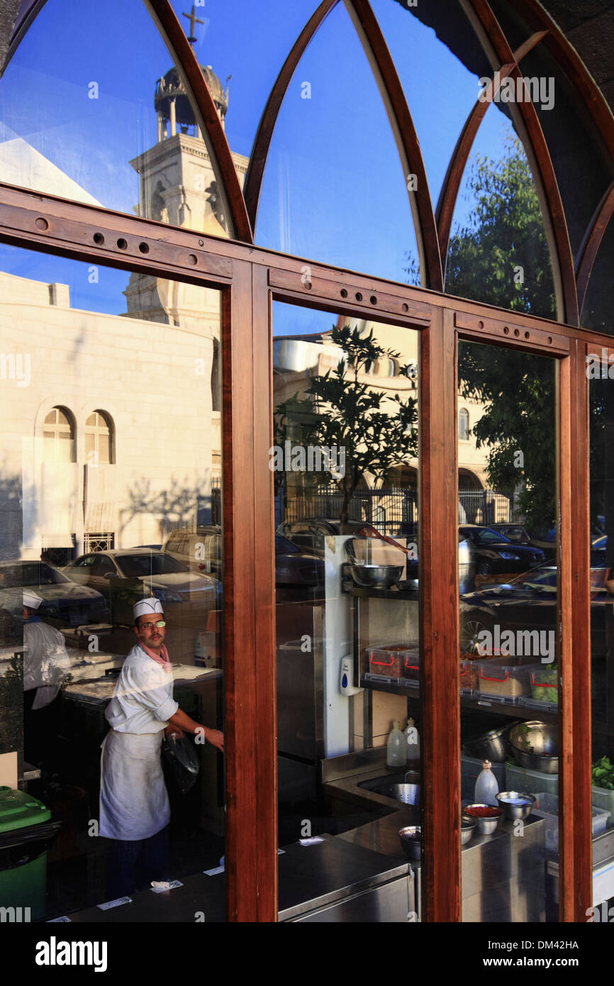 Quartier chrétien, Damas, Syrie Banque D'Images