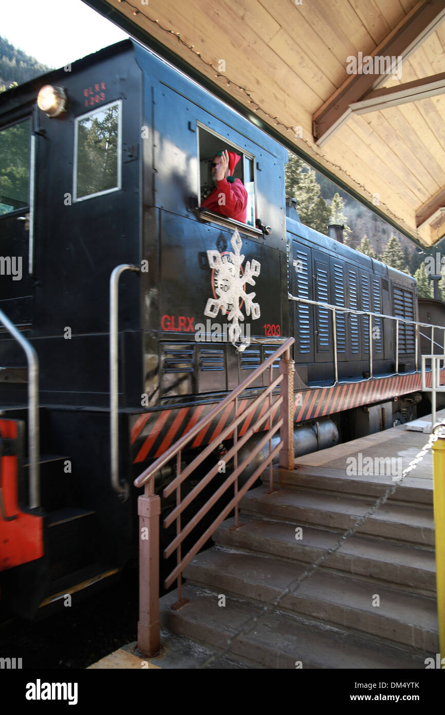 Devil's Gate gare à Georgetown Colorado Banque D'Images