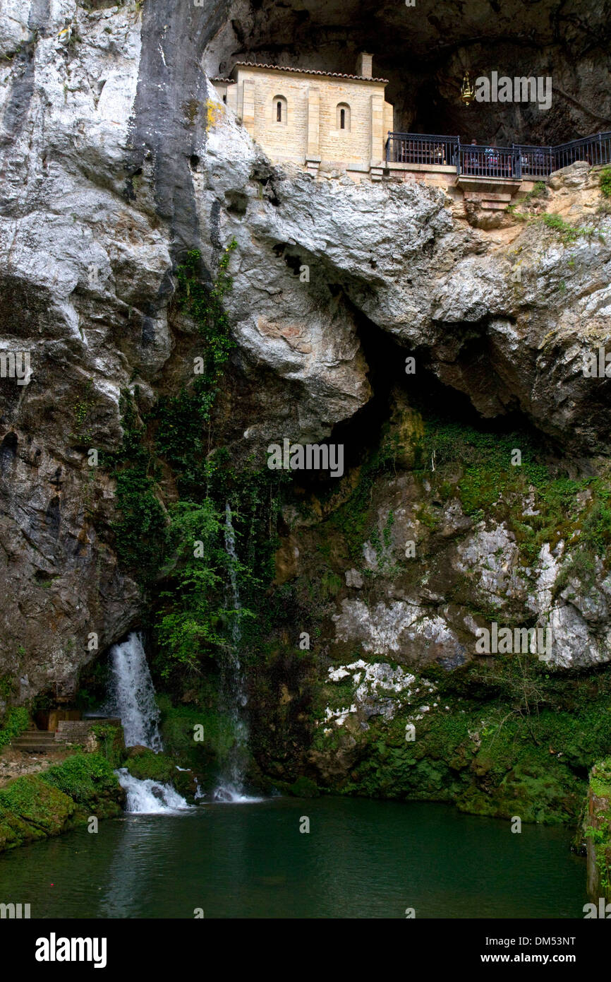 L'Legutio situé dans les Asturies, dans le nord de l'Espagne. Banque D'Images