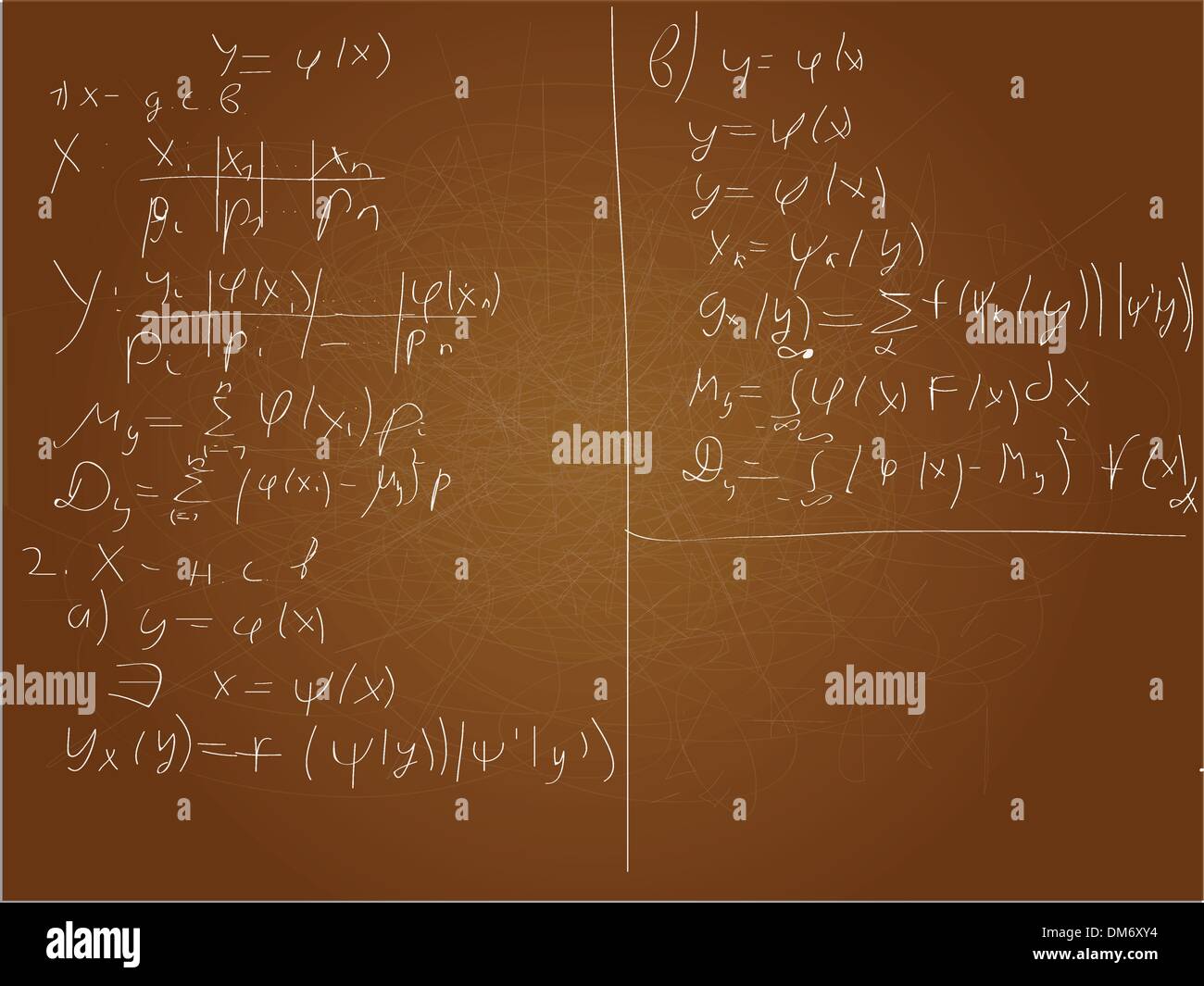 fond de Math Illustration de Vecteur