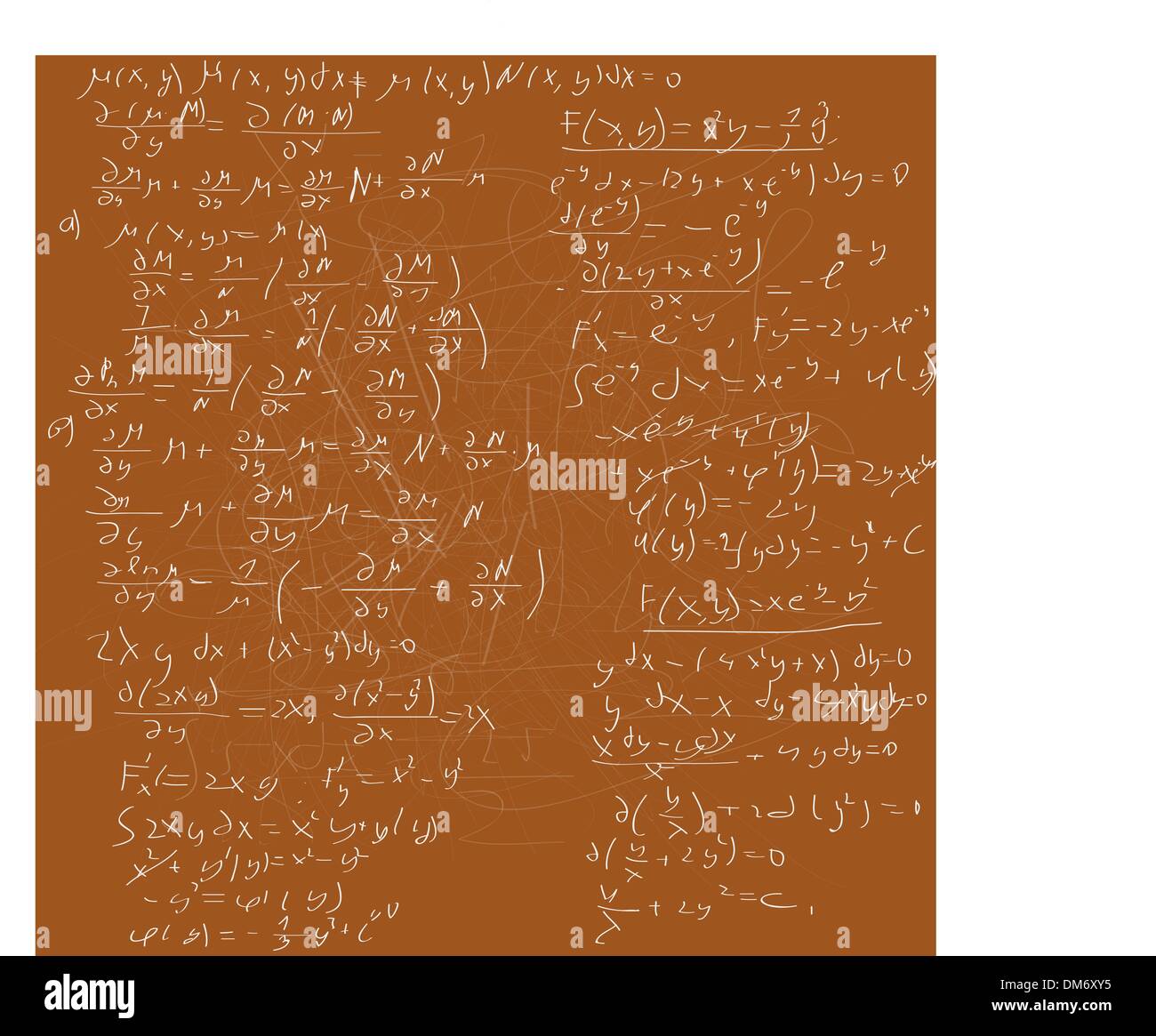 fond de Math Illustration de Vecteur