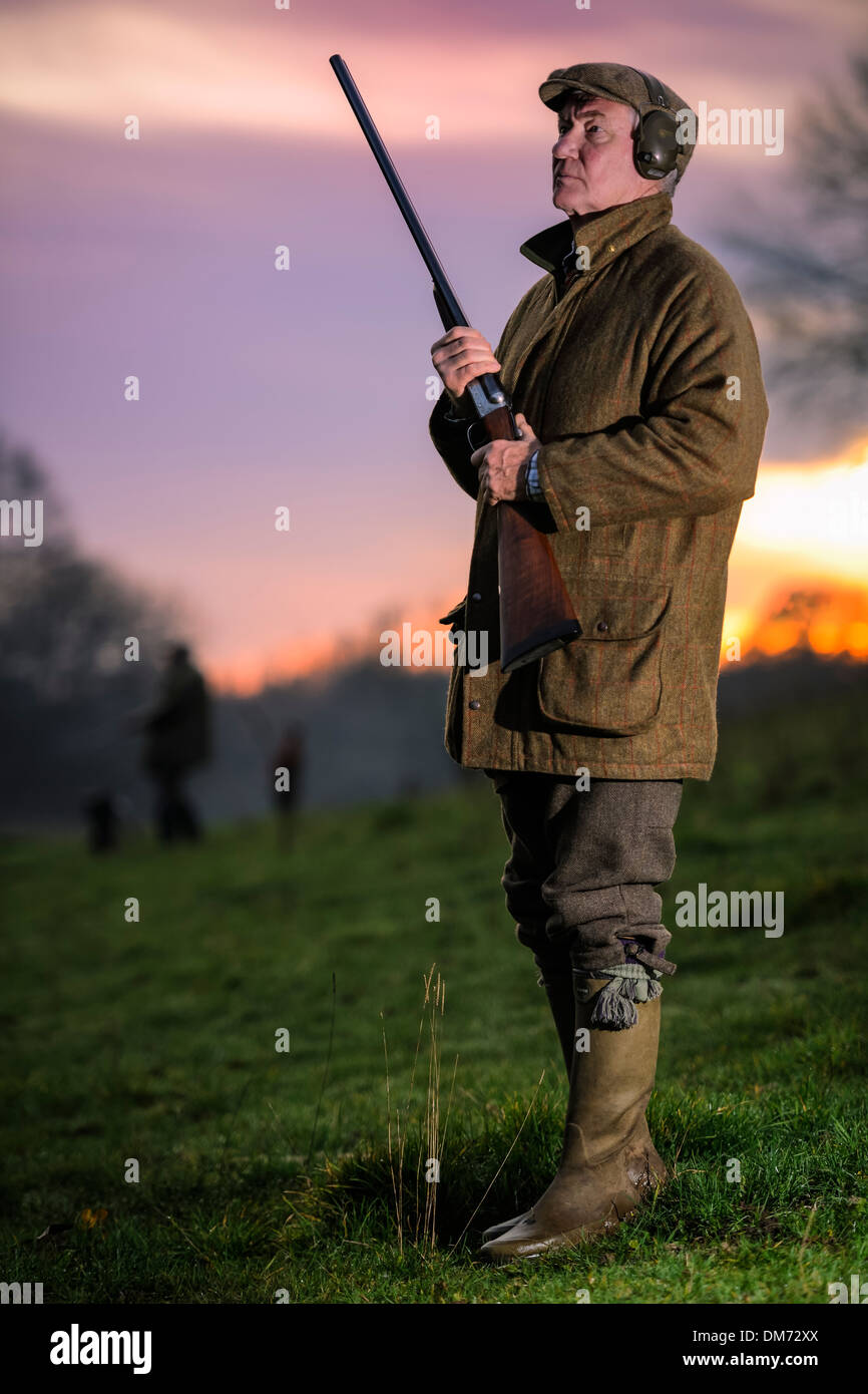 Parti de tir Décembre Banque D'Images
