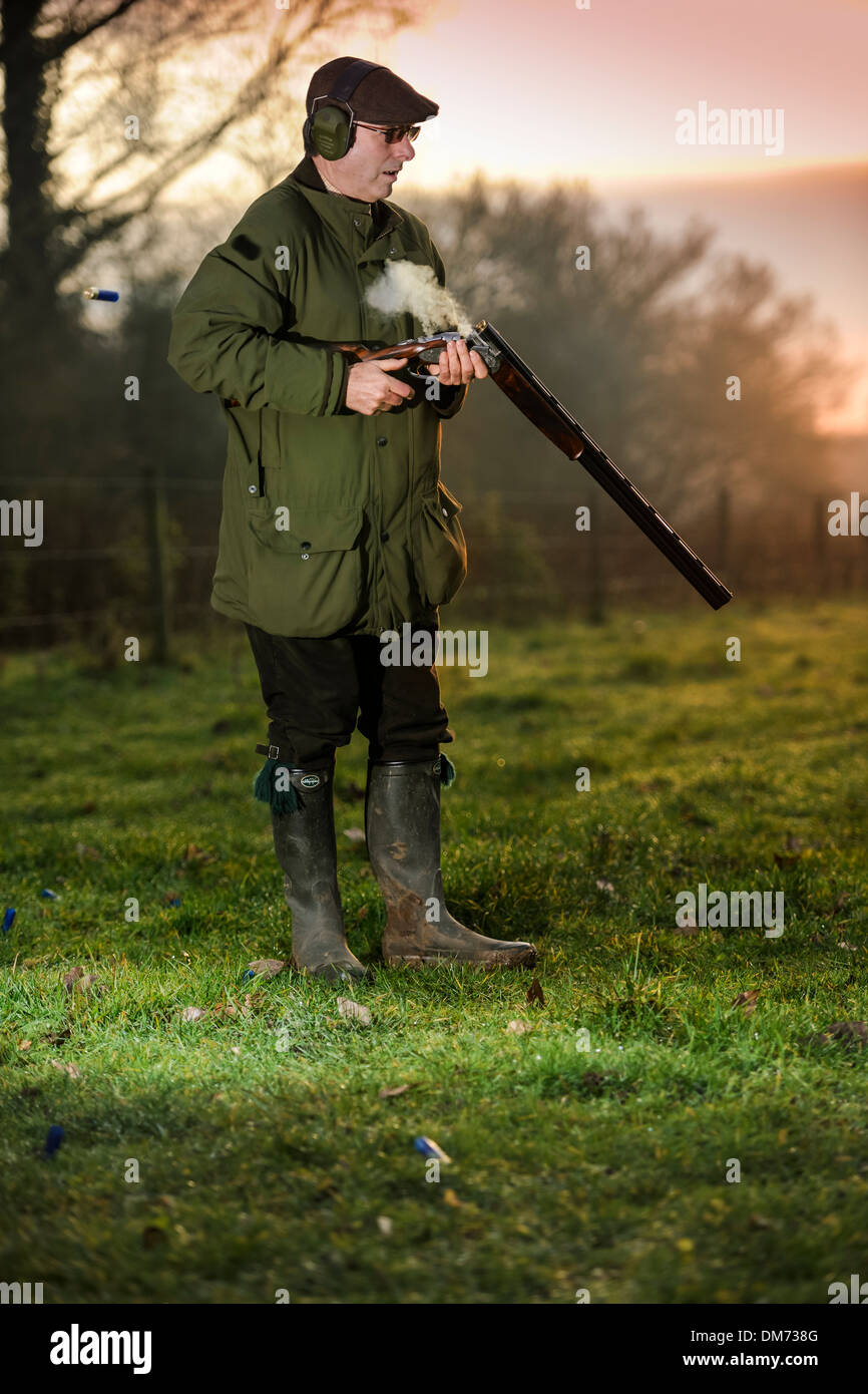 Parti de tir Décembre Banque D'Images