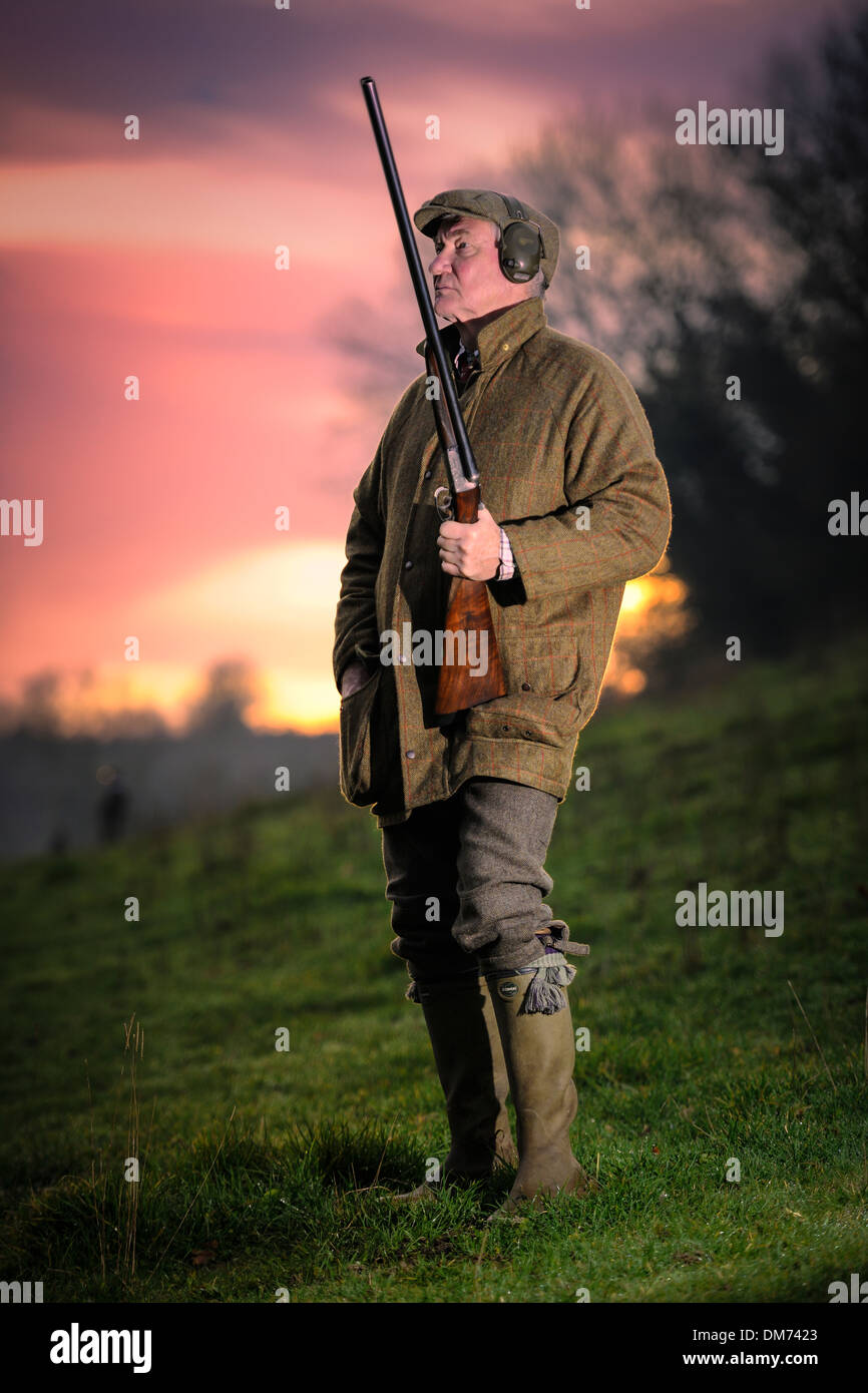 Parti de tir Décembre Banque D'Images