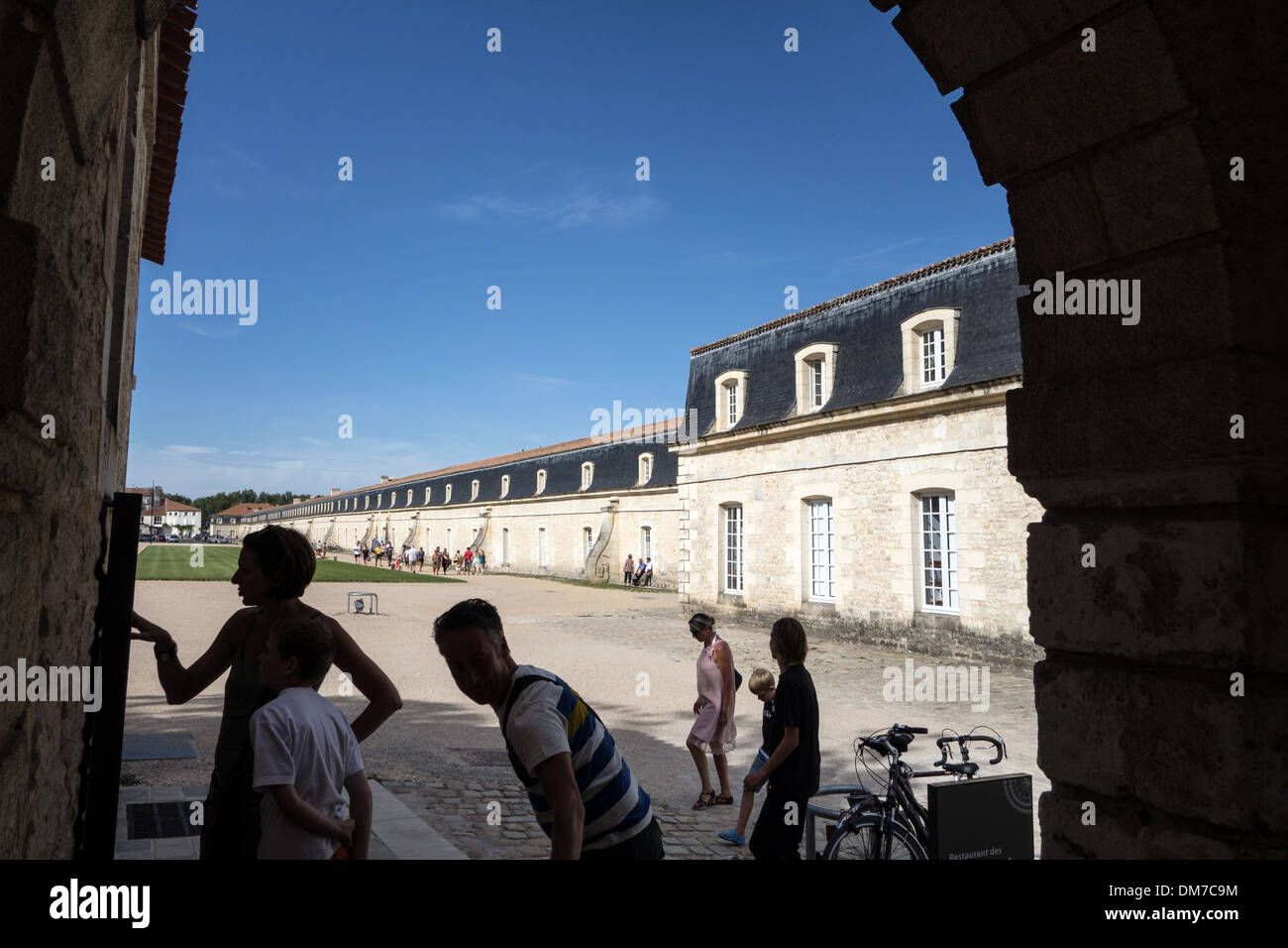 CORDERIE ROYALE (Corderie royale), 17ème siècle abritant aujourd'hui LE CENTRE INTERNATIONAL DE LA MER, Rochefort, CHARENTE-MARITIME (17), FRANCE Banque D'Images