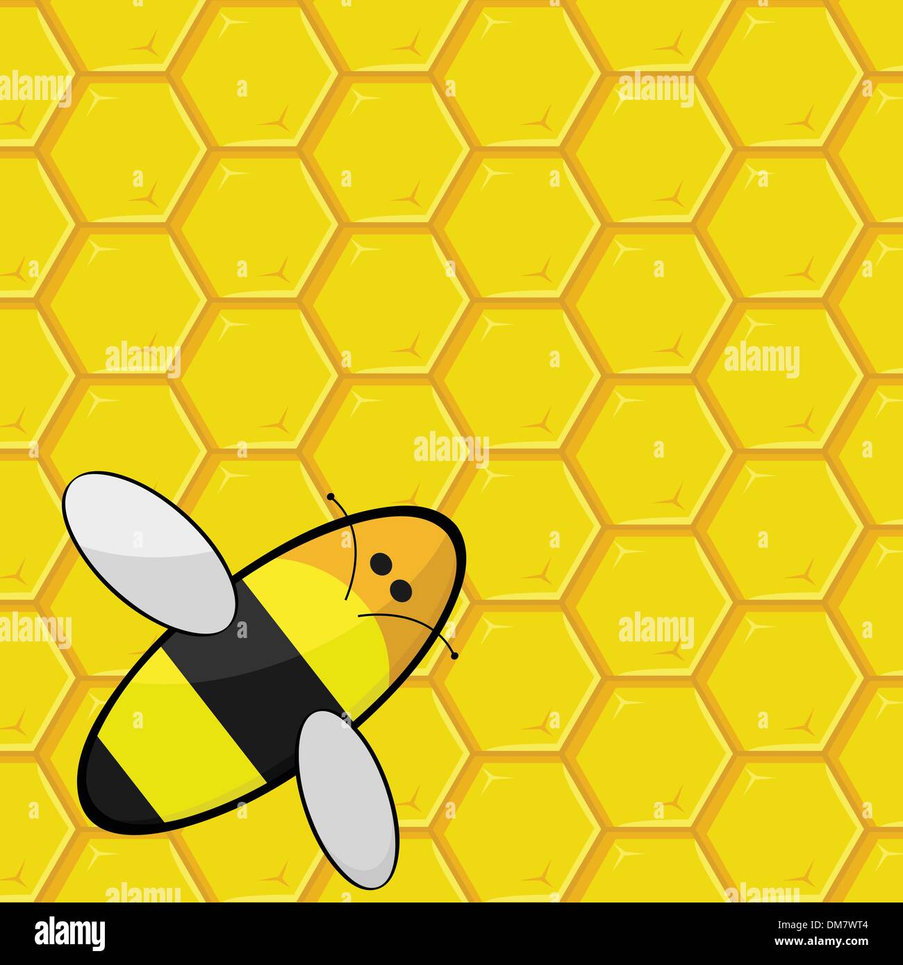 Nid d’abeille Illustration de Vecteur