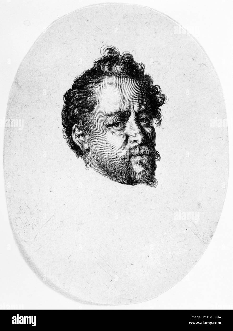 Portrait de Spranger Bartholomeus 88,91.408a Banque D'Images