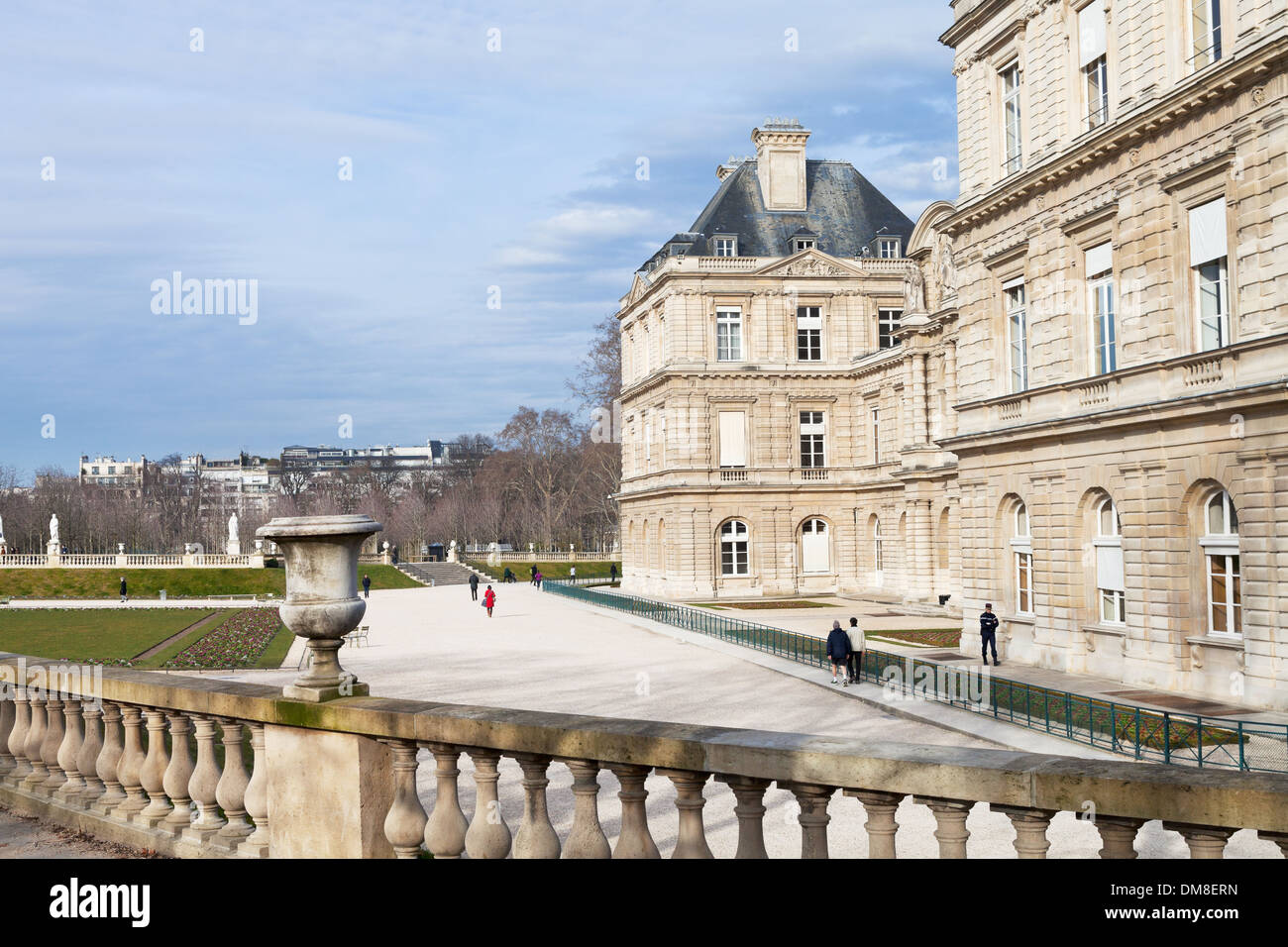 Palais du Luxembourg à Paris Banque D'Images