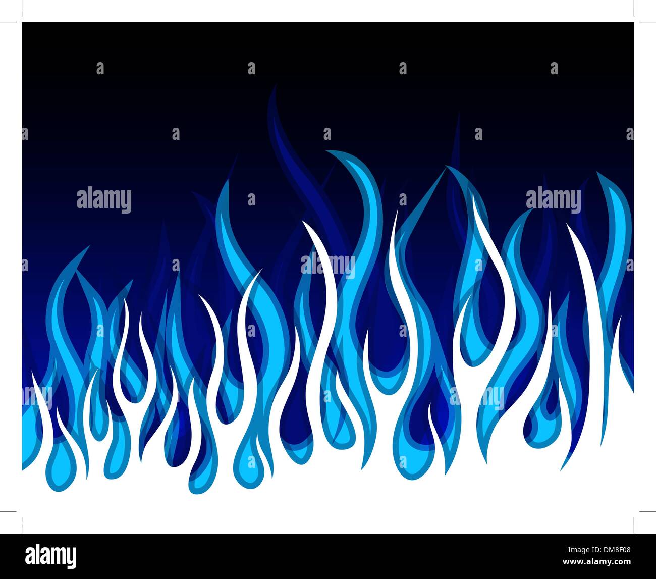 fond de feu Illustration de Vecteur