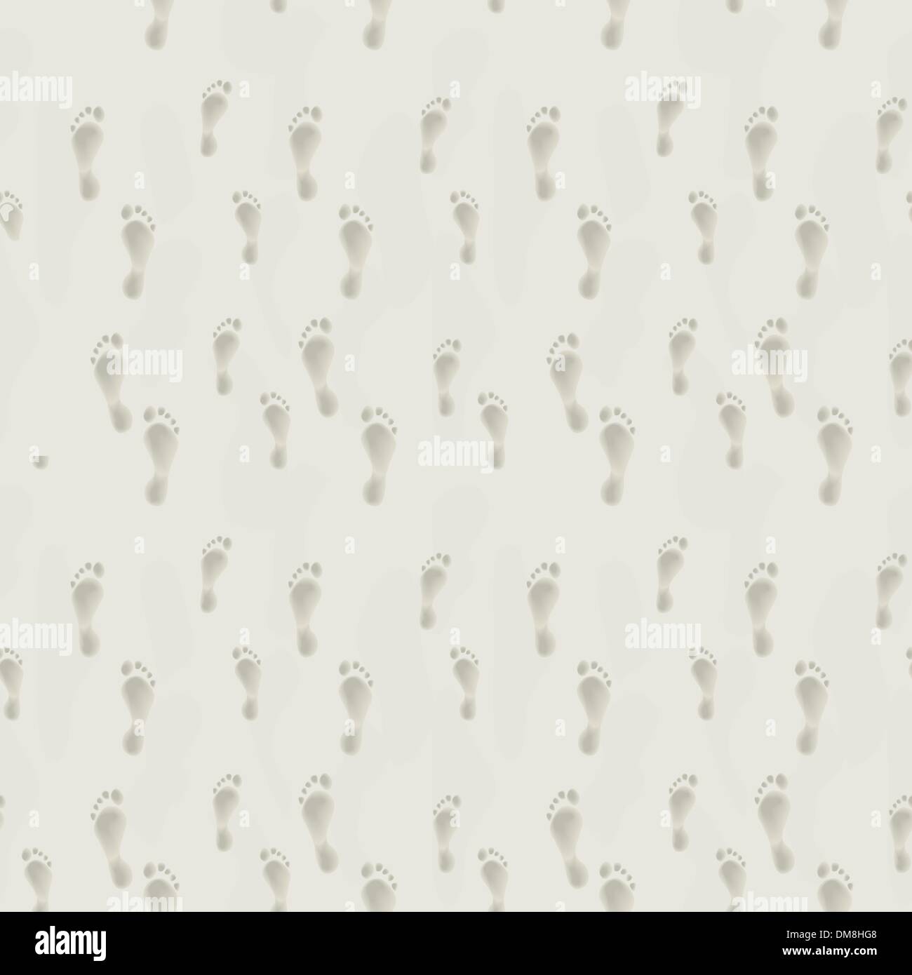 Motif empreintes de pieds Illustration de Vecteur