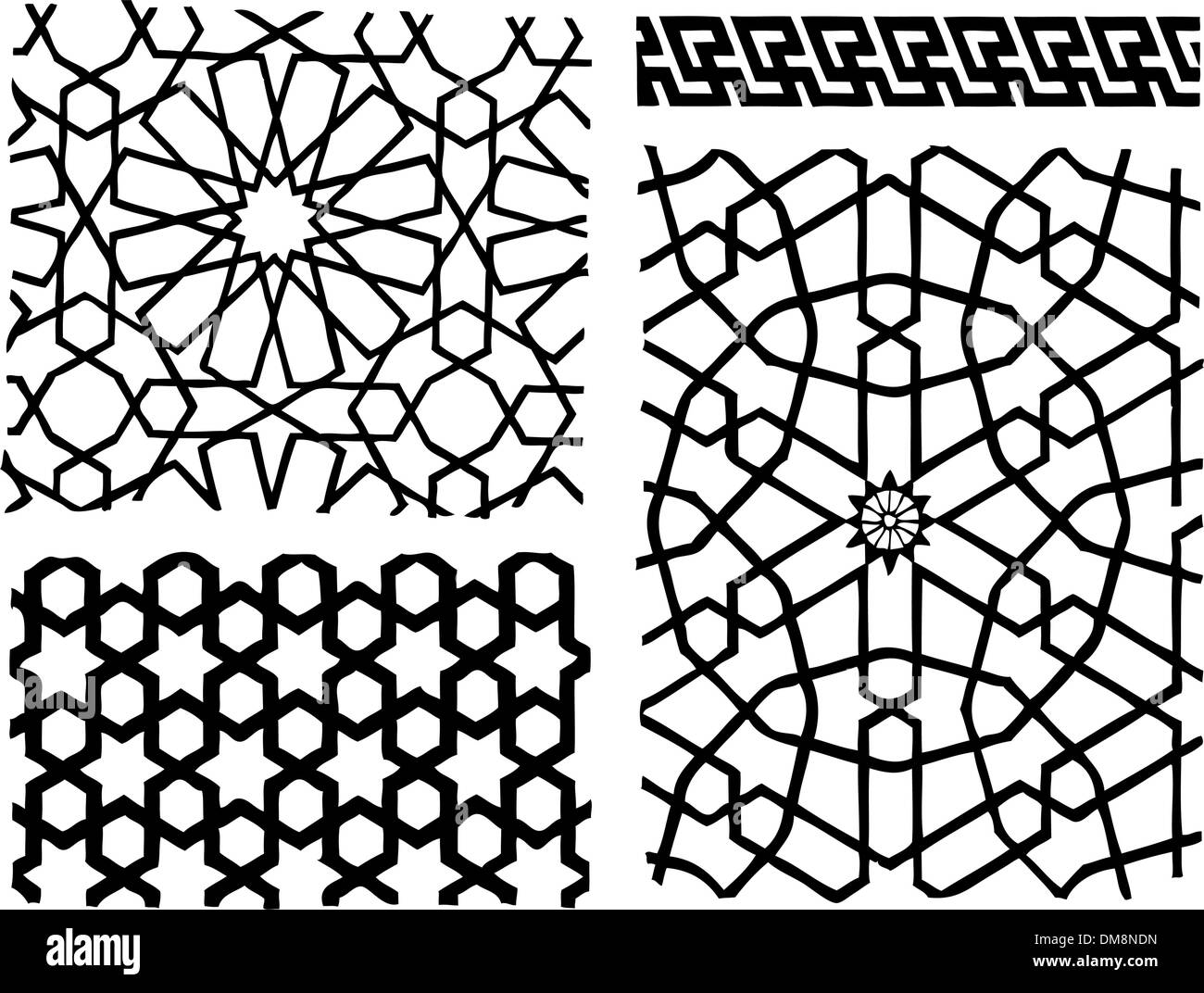 Les modes orientaux Illustration de Vecteur