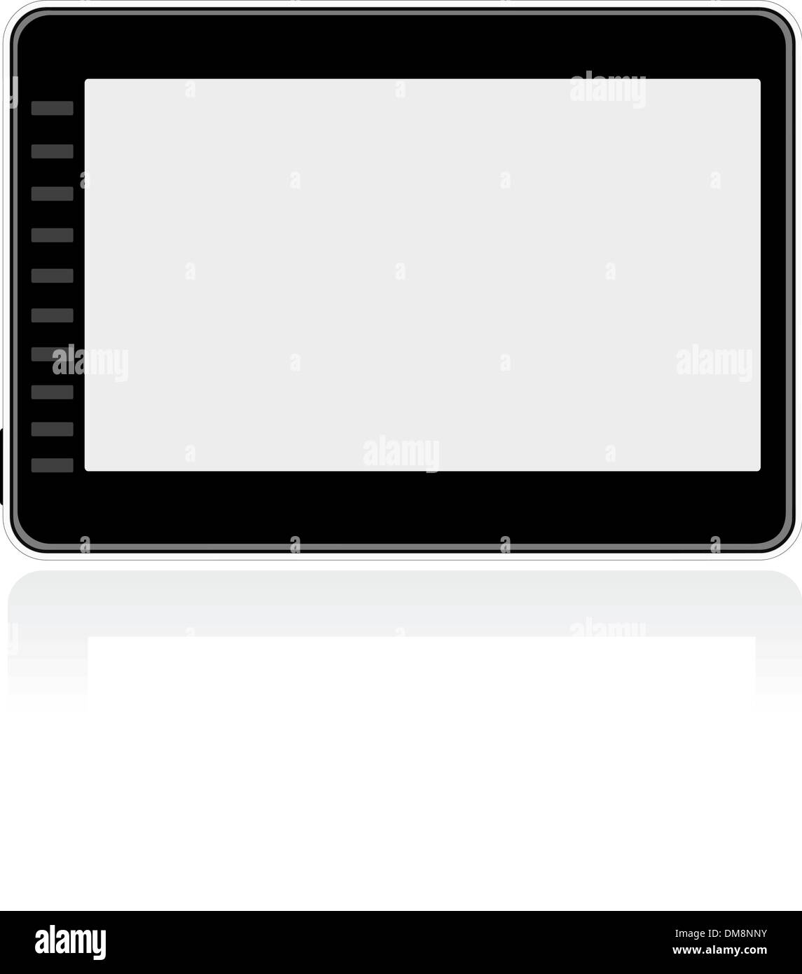 Moderne Portable e-book reader Illustration de Vecteur