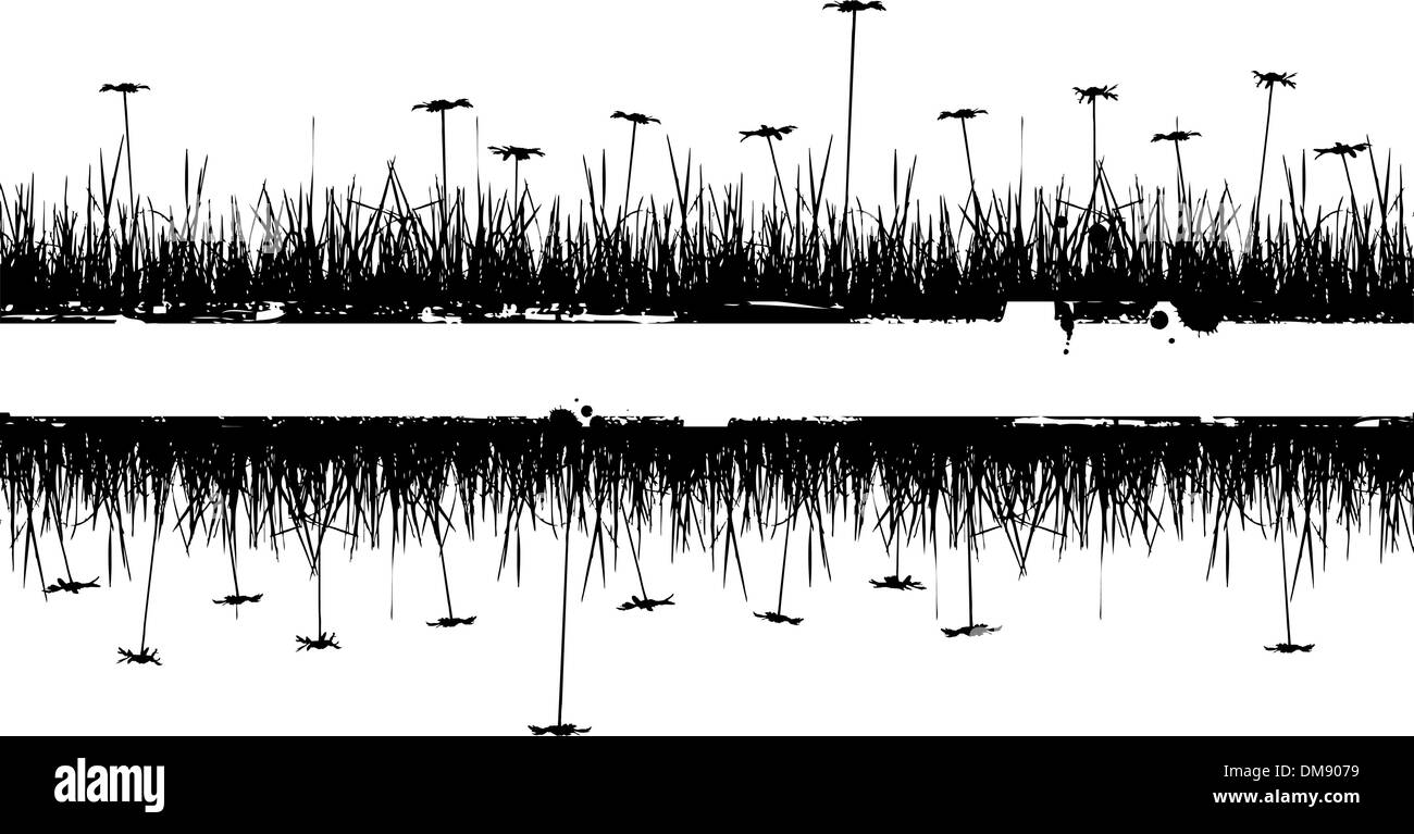 Abstract floral frame pour votre conception Illustration de Vecteur