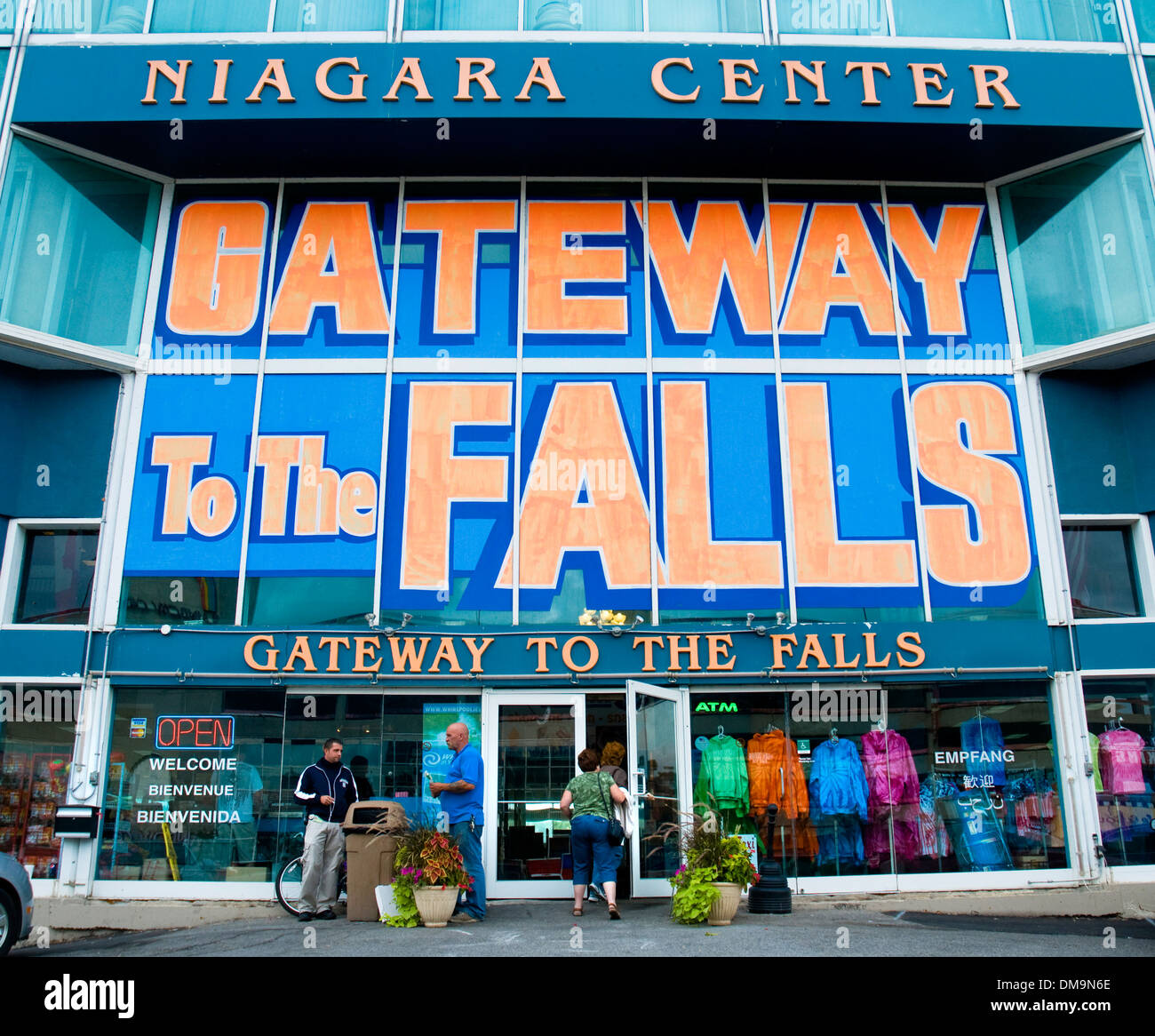 Une boutique de cadeaux à Niagara Falls, États-Unis Banque D'Images