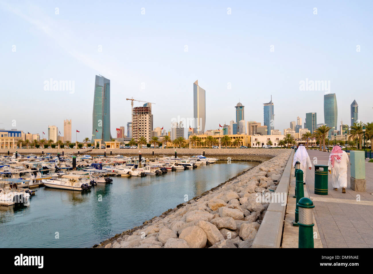 Sultan Mall avec marina, Koweït, pensinula d'Arabie, l'Asie occidentale Banque D'Images