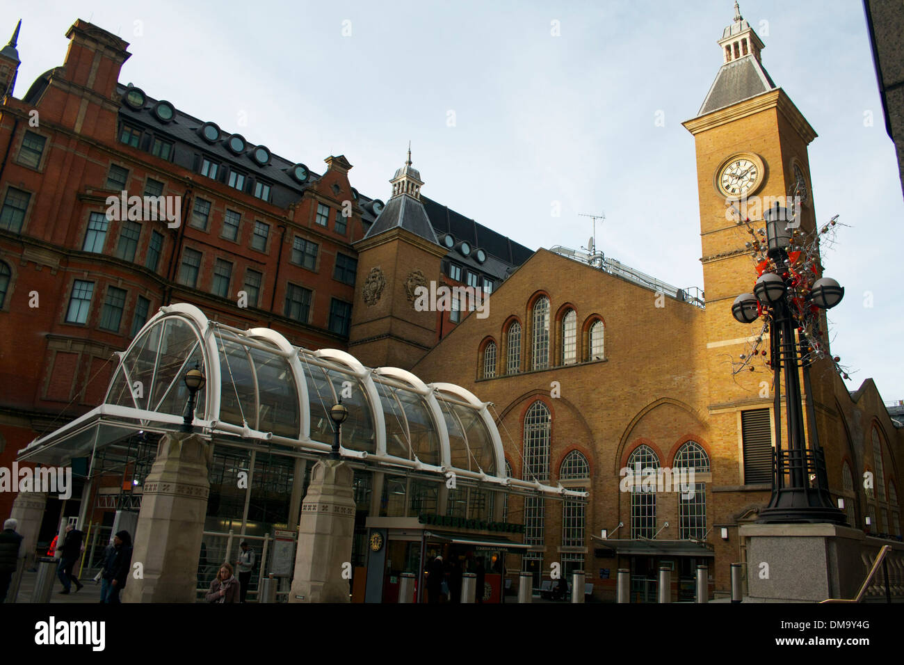La gare de Liverpool Street, London, UK Banque D'Images