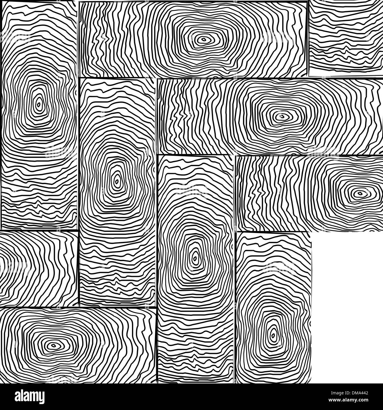 Parchet petit noir et blanc texture Illustration de Vecteur