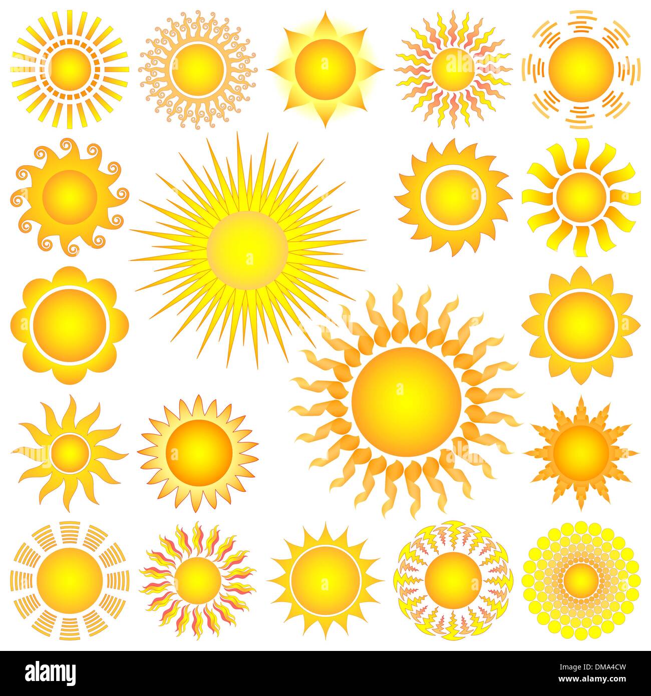 coucher du soleil Illustration de Vecteur