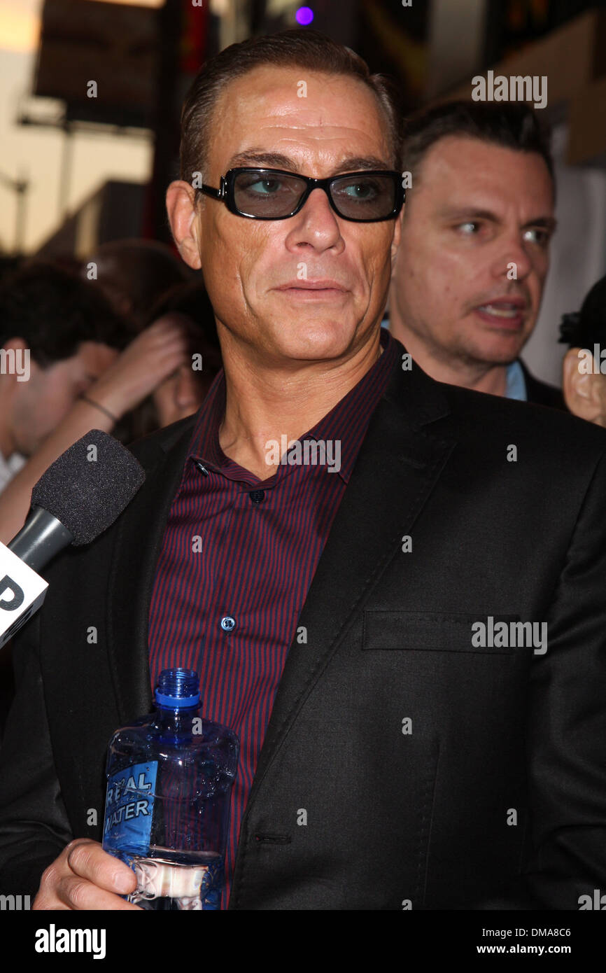 Jean-Claude Van Damme à Los Angeles Premiere d'usure 2 à Grauman's Chinese Theatre Hollywood Californie - 15.08.12 Banque D'Images