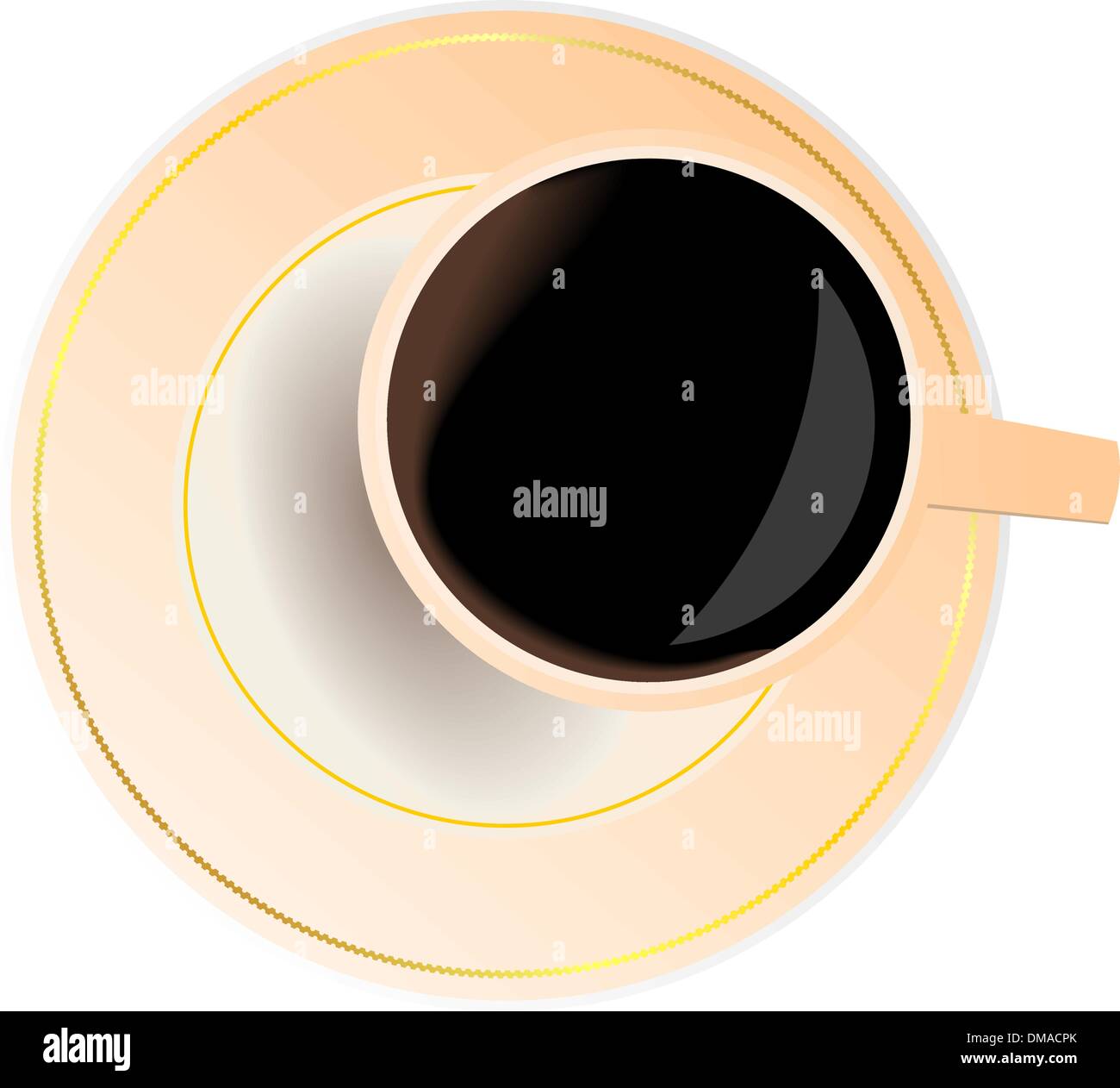 Illustration réaliste Coffee cup Illustration de Vecteur